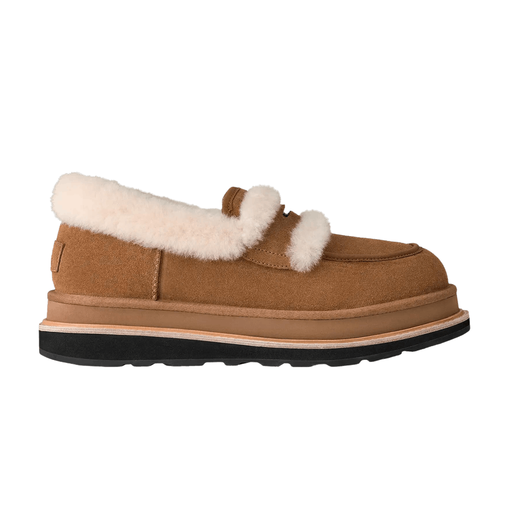 Buy AMBUSH x UGG Penny Loafer 'Burgundy' - 1172911 BUR | GOAT