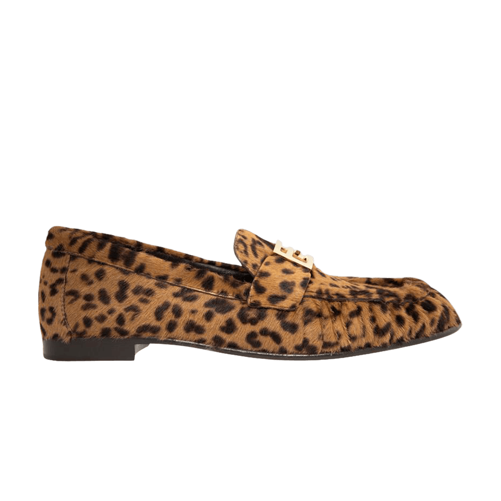 Fendi Wmns Baguette Loafer 'Leopard Brown'