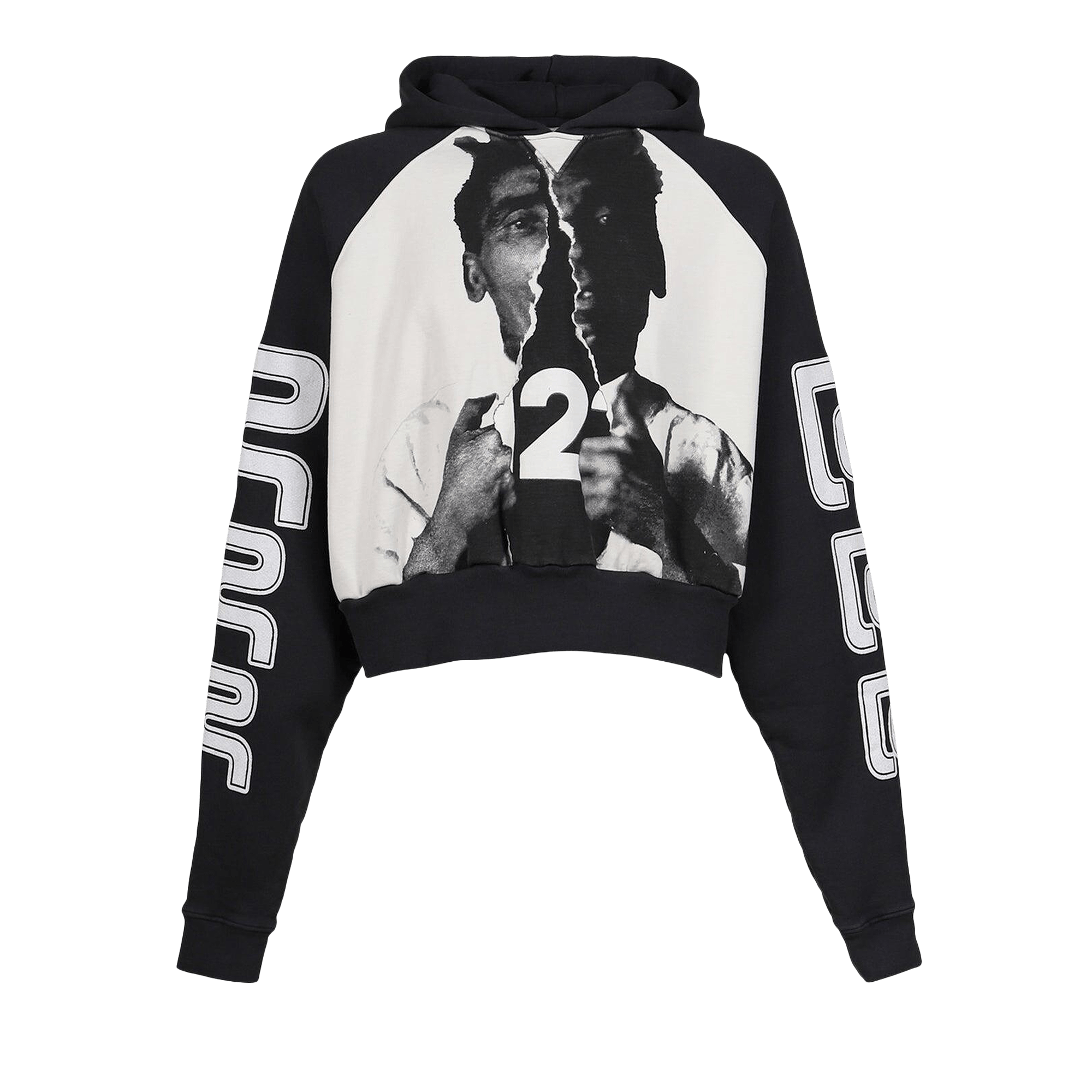 RIVINGTON roi Rebis Open Up Agape Hoodie 'Black/Heather'