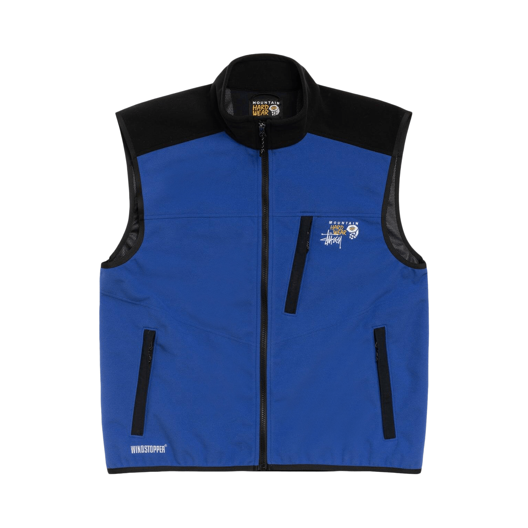 Stussy x Mountain Hardwear Windstopper Vest 'Blue'