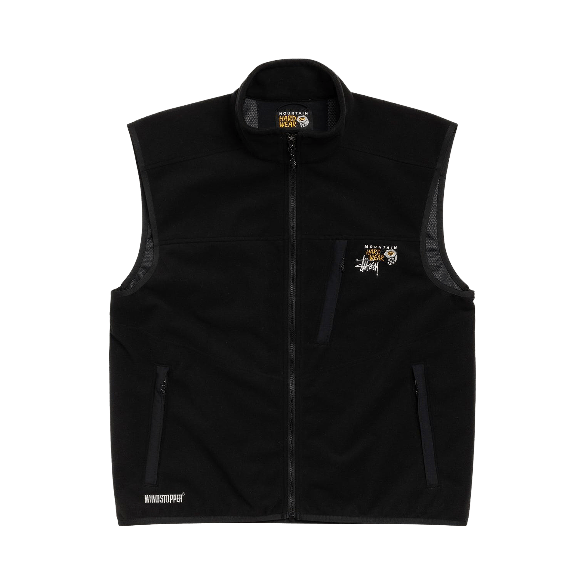 Stussy x Mountain Hardwear Windstopper Vest 'Black'