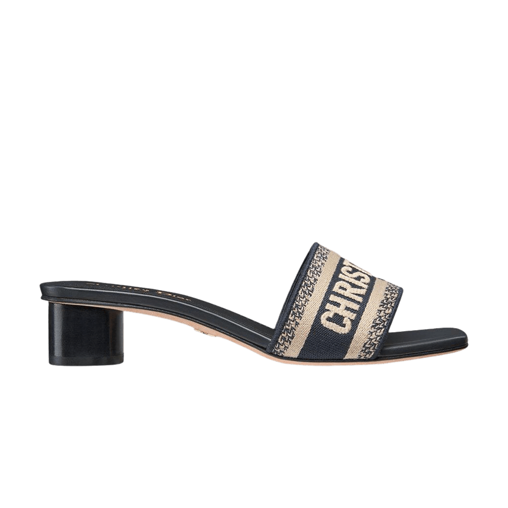 Dior Wmns Dway Heeled Slide 'Deep Blue'