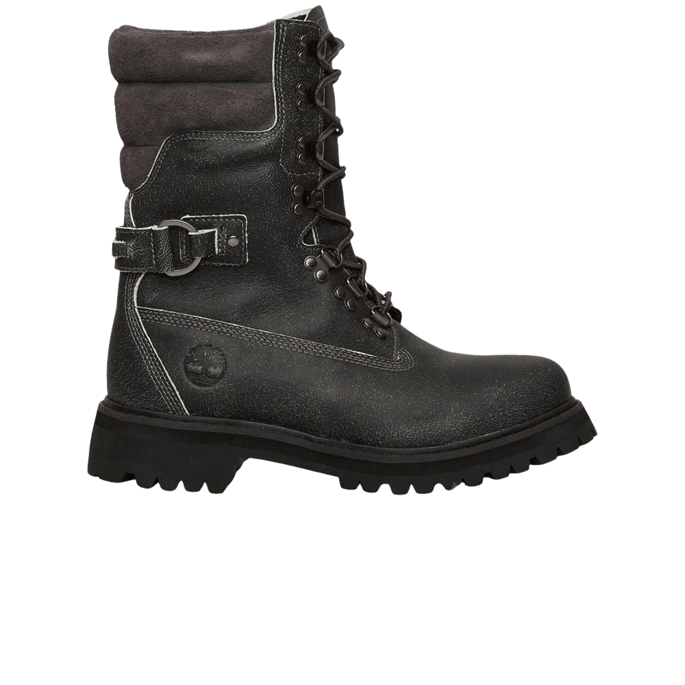 Timberland Tall Lace-Up Waterproof 'Black Grey'