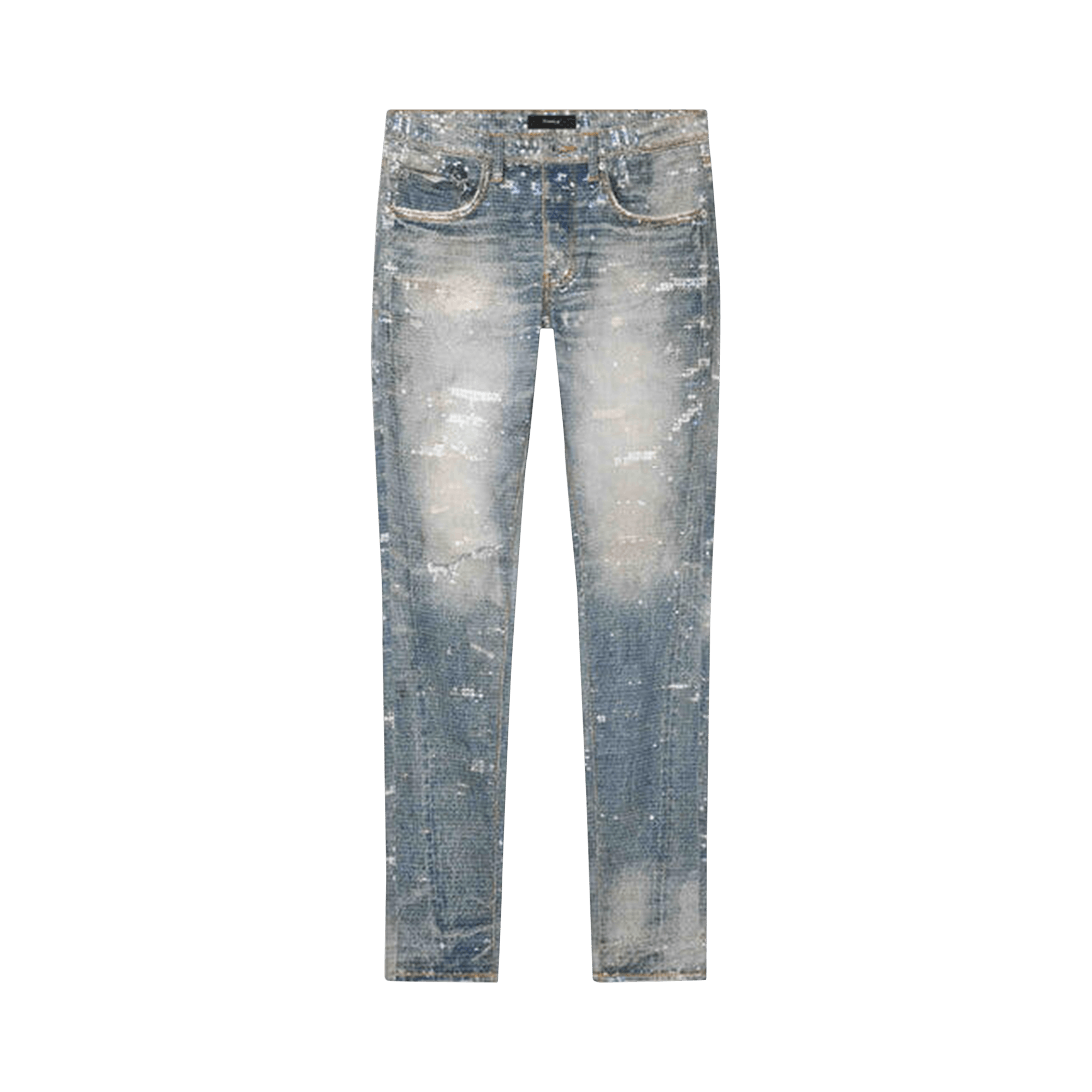 PURPLE BRAND Fade Down Skinny 'Light Indigo'