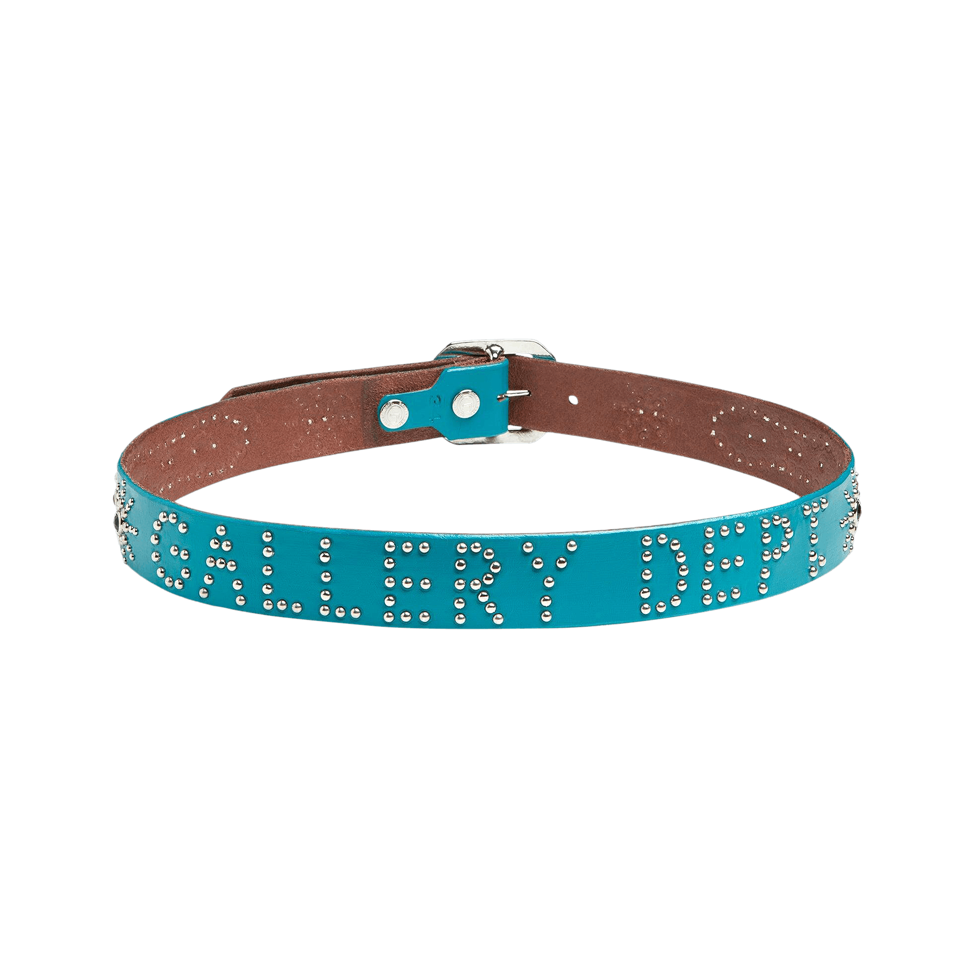 Gallery Dept. Painted Studded Belt 'Turquoise'