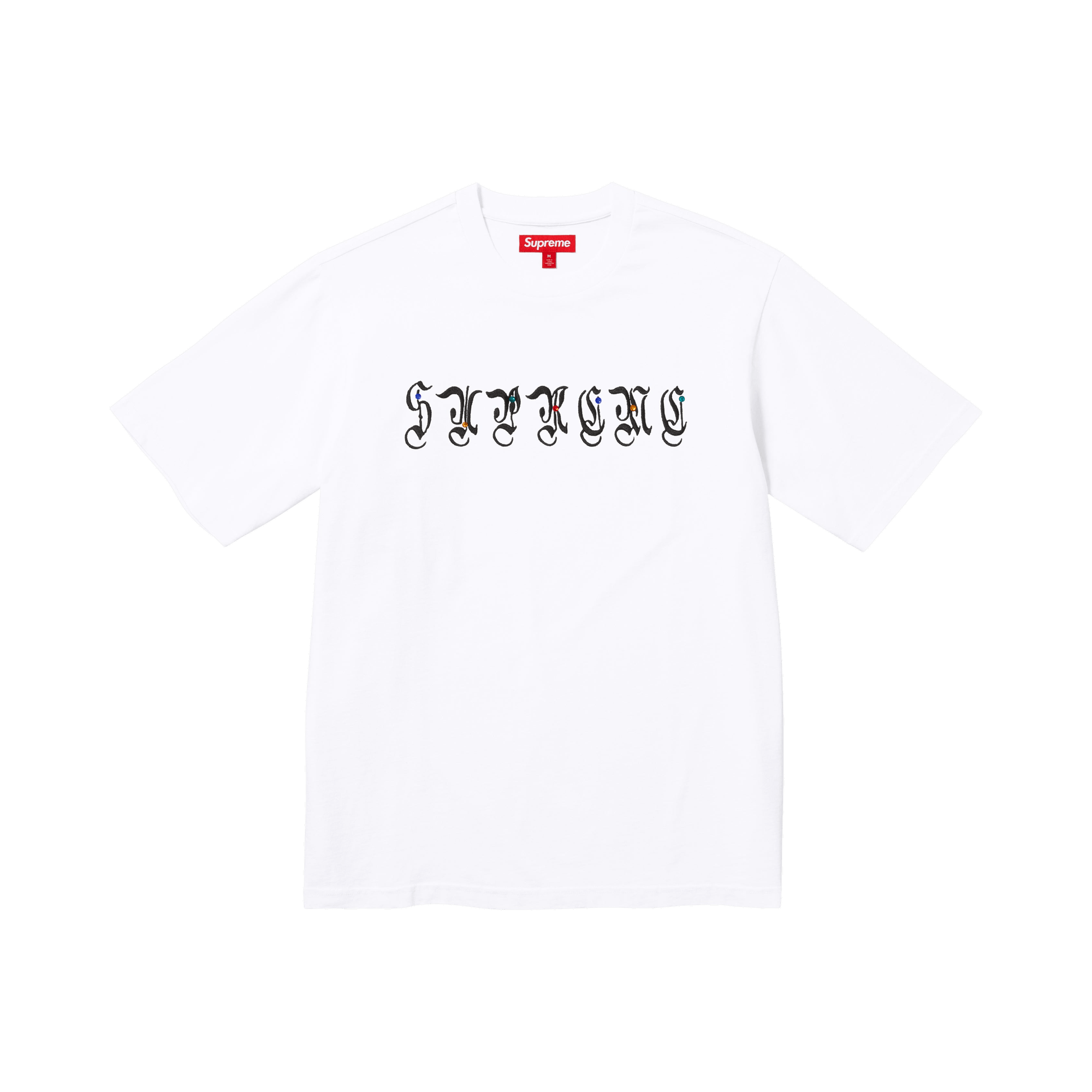 Supreme Aoi Gems Short-Sleeve Top 'White'