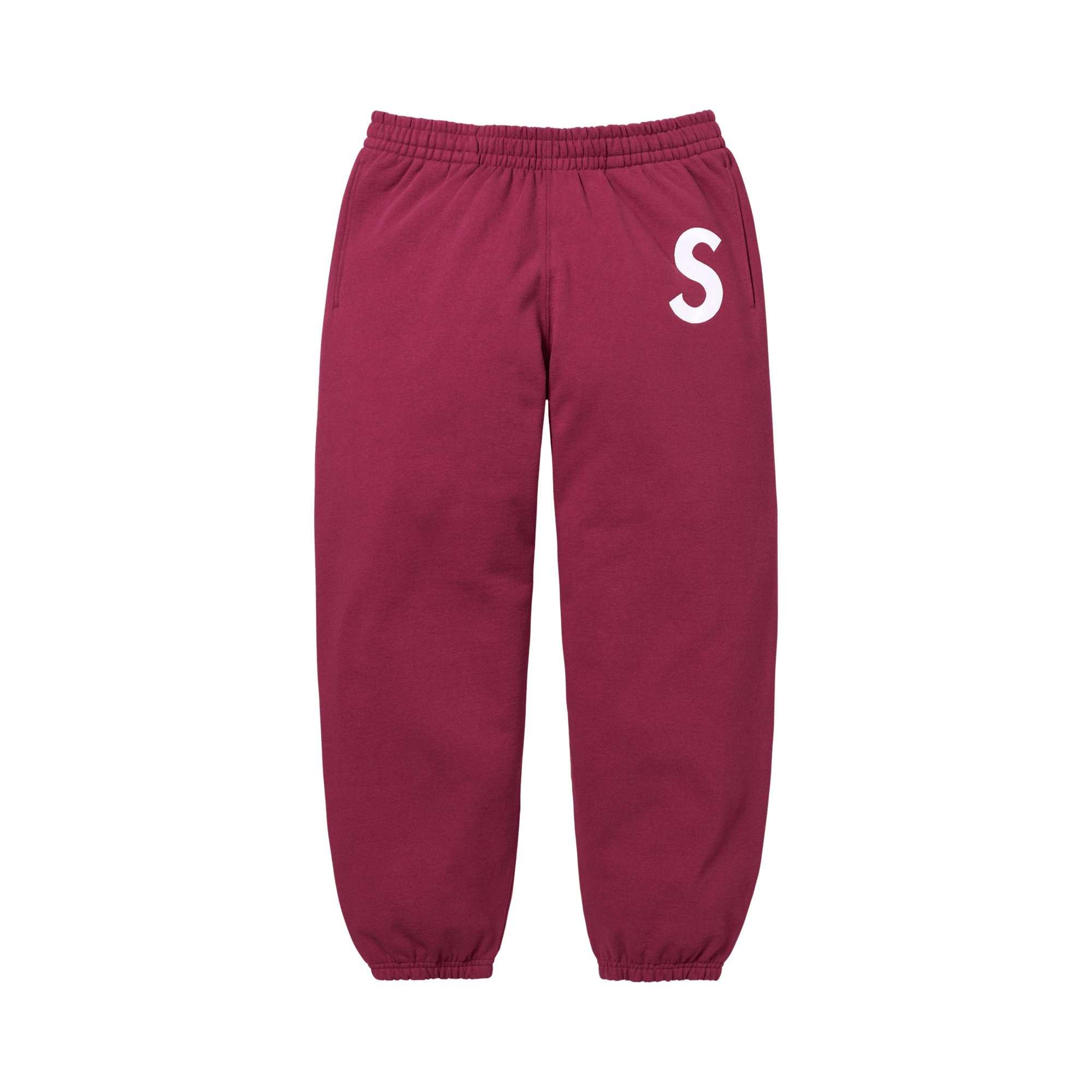 Supreme S Logo Sweatpant 'Raspberry'