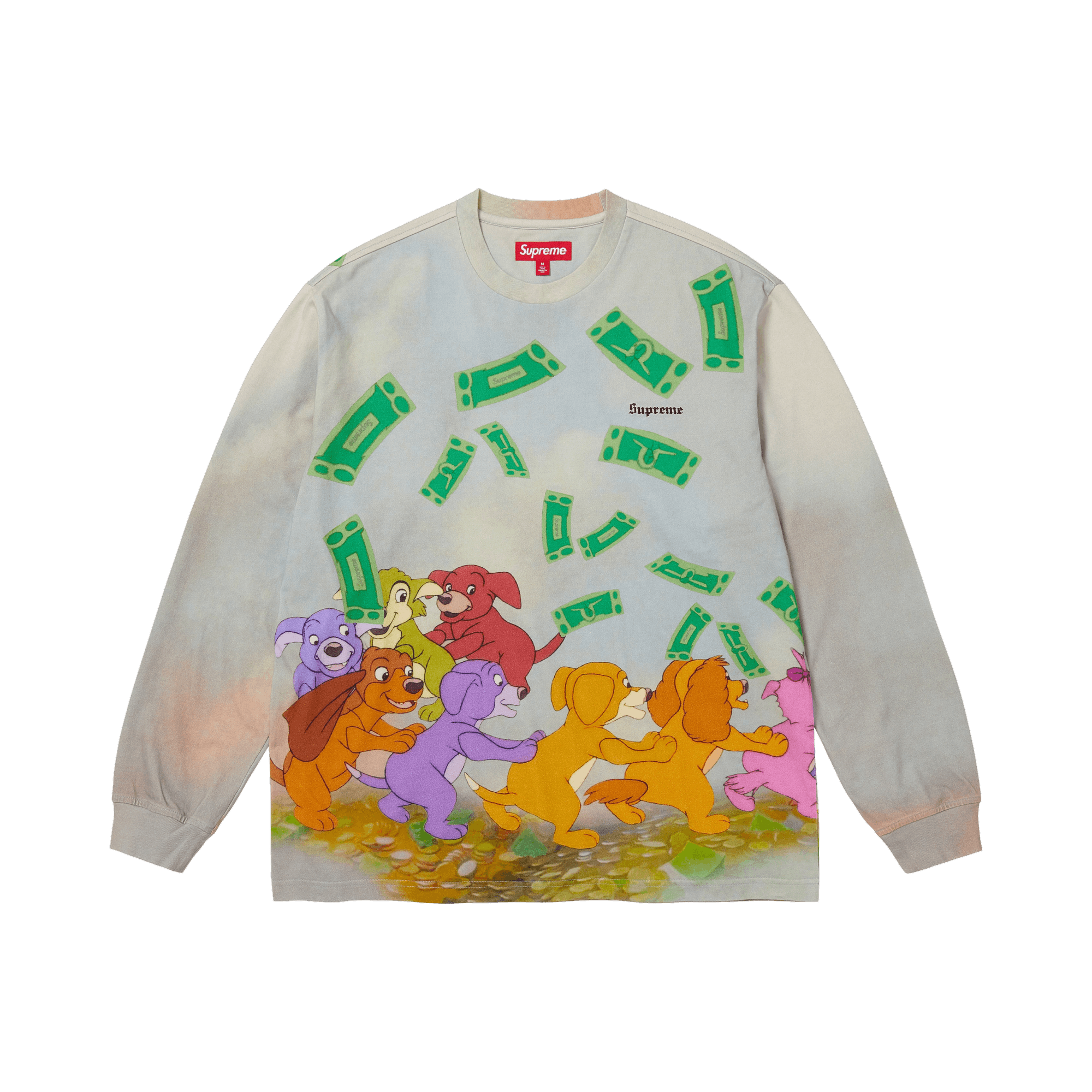 Supreme All Dogs Go To Heaven Long-Sleeve Top 'Day'