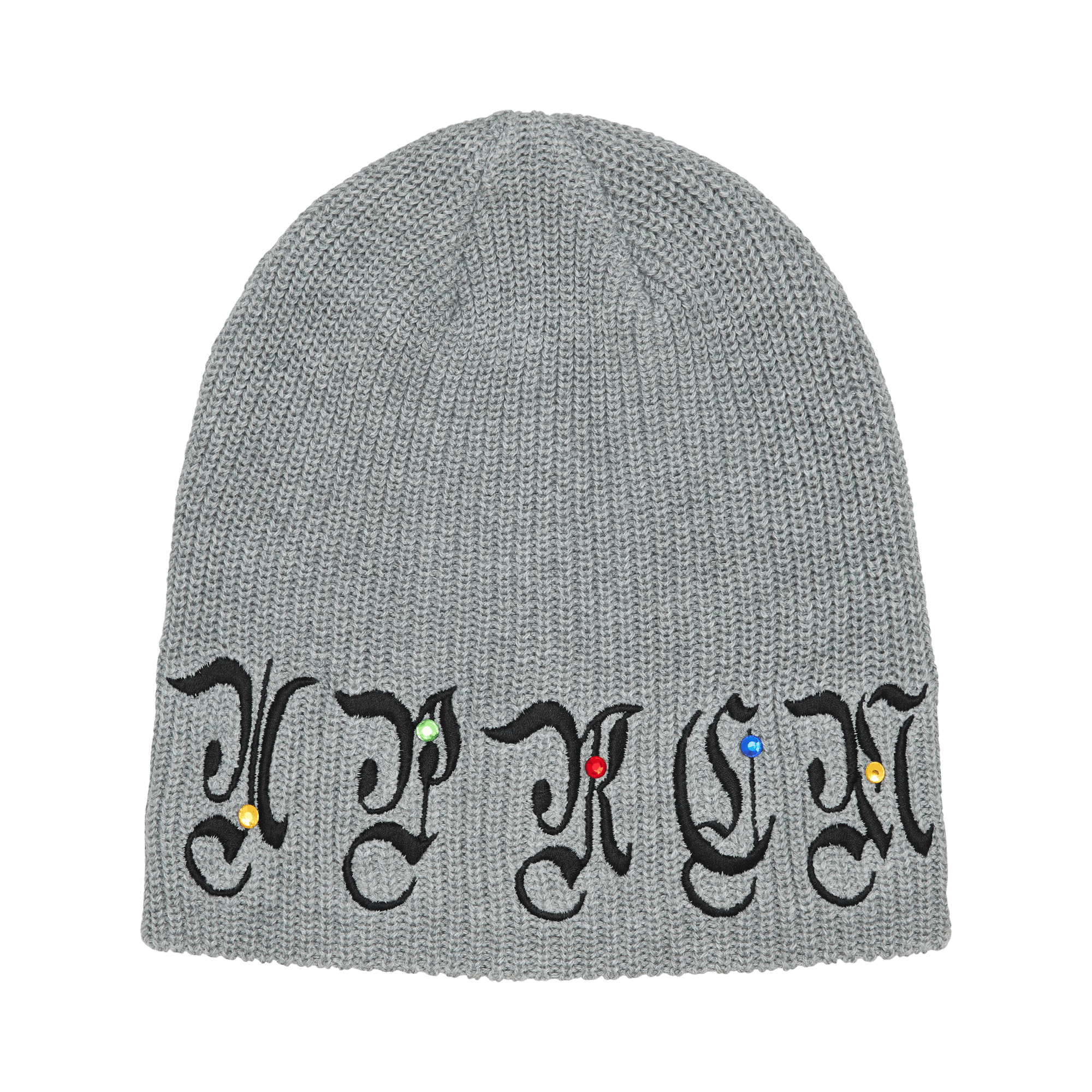 Supreme Aoi Gems Beanie 'Heather Grey'