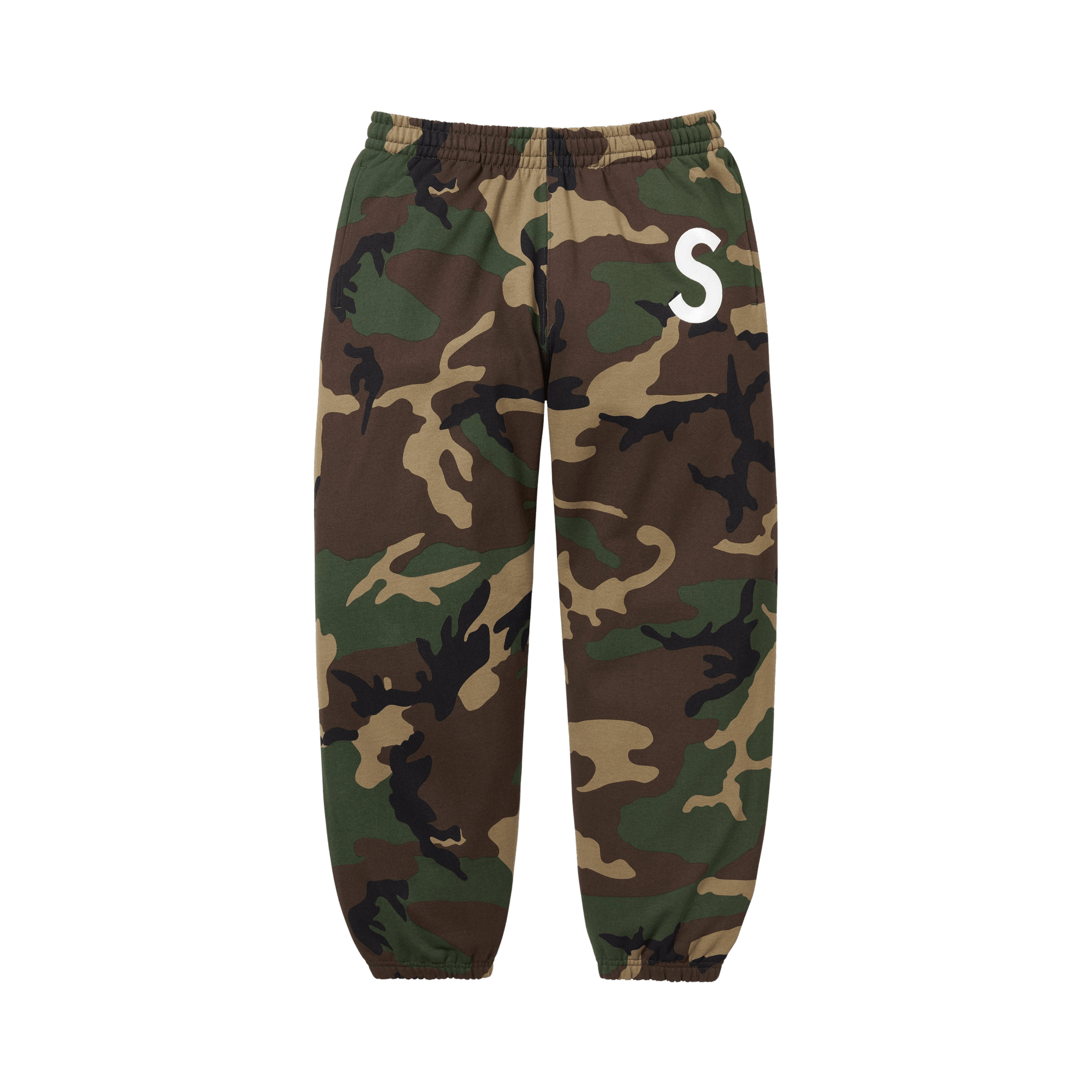 Supreme S Logo Sweatpant 'Woodland Camo'