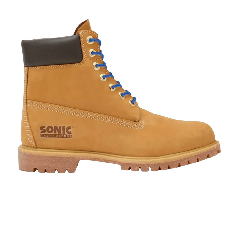 Sonic the Hedgehog x Timberland 6 Inch Premium Waterproof Boot 'Wheat'