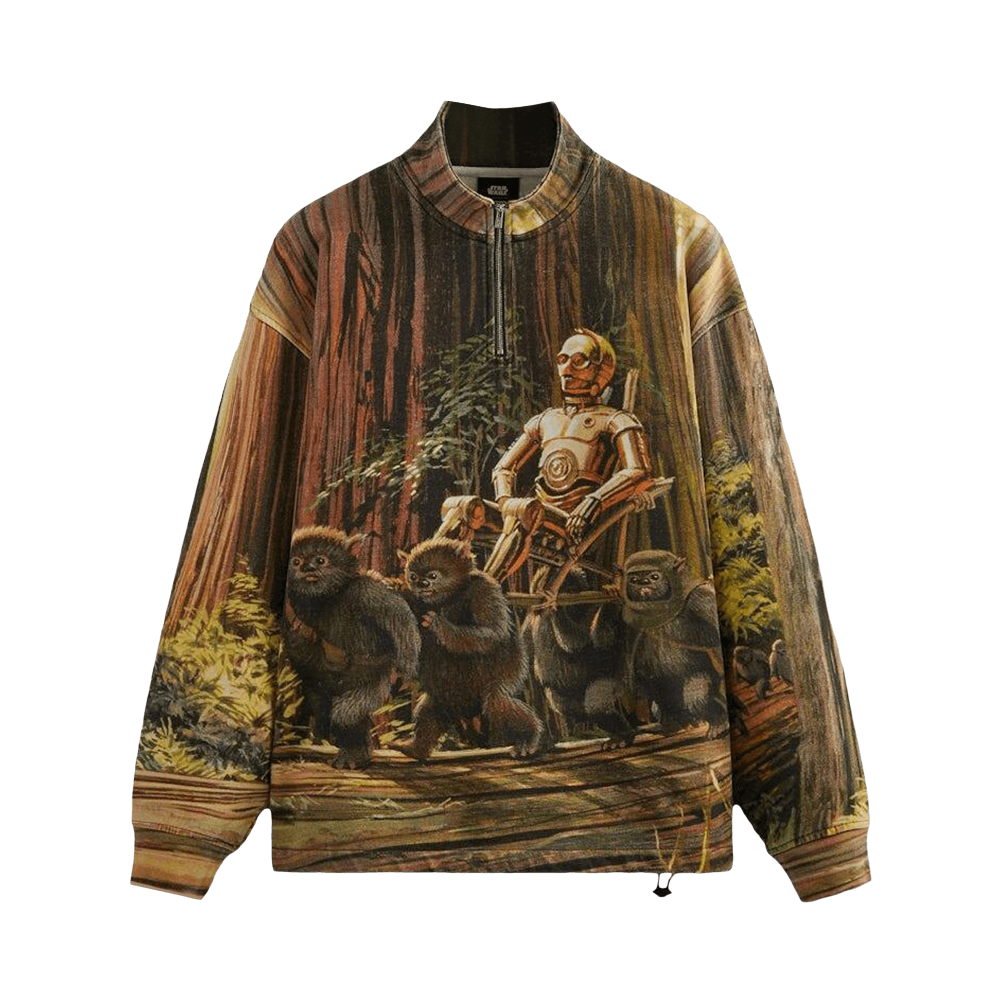 Kith x STAR WARS King C-3Po Quarter Zip 'Terra'