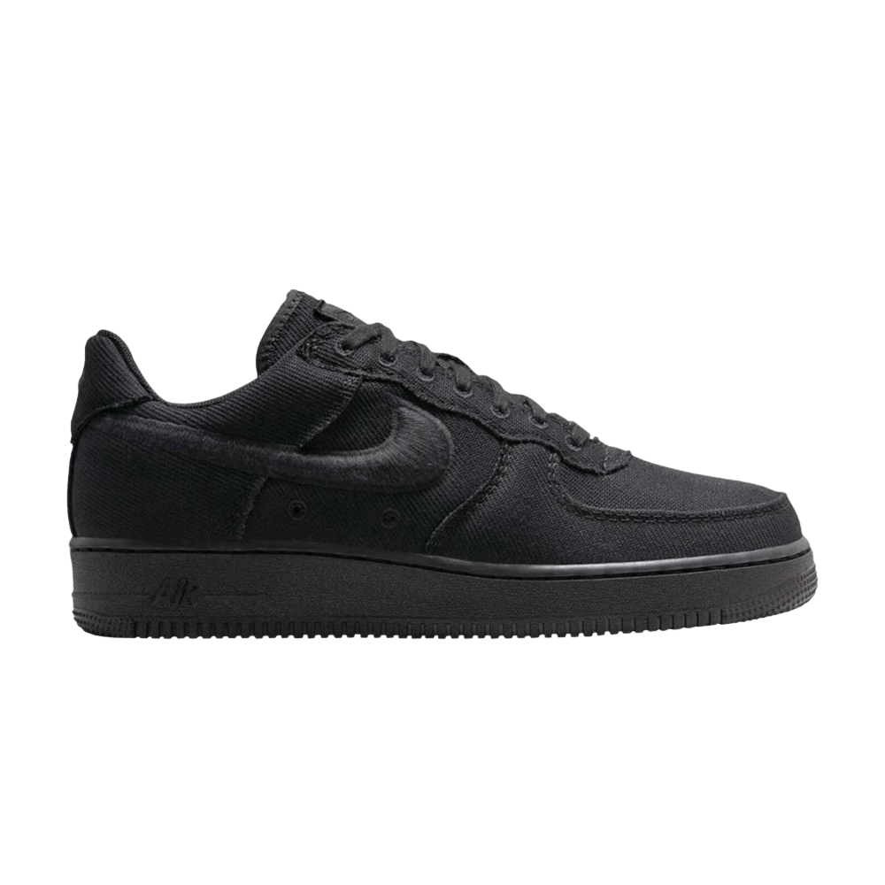 Nike Air Force 1 Low 'Canvas Triple Black'