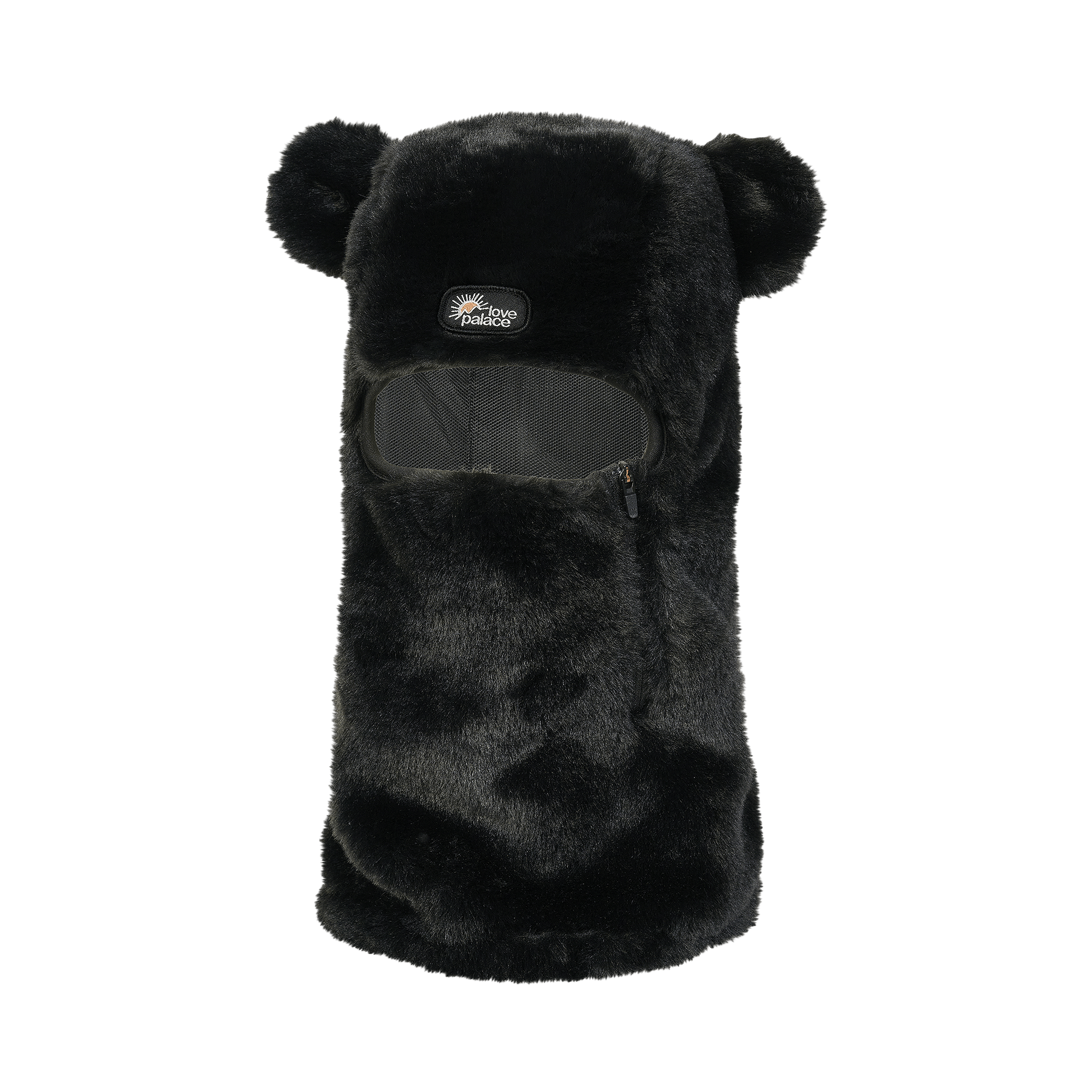 Palace Furry Ears Balaclava 'Black'