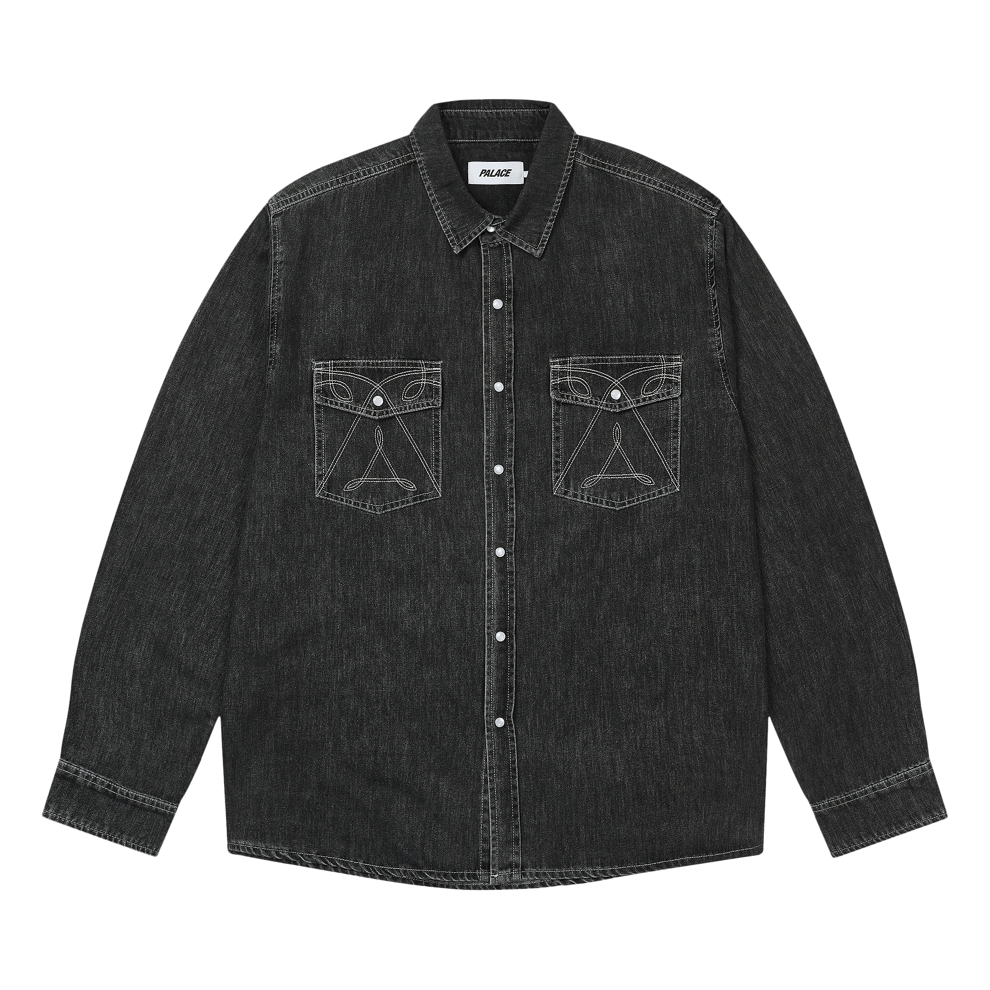 Palace Denim Western Over Shirt 'Black'