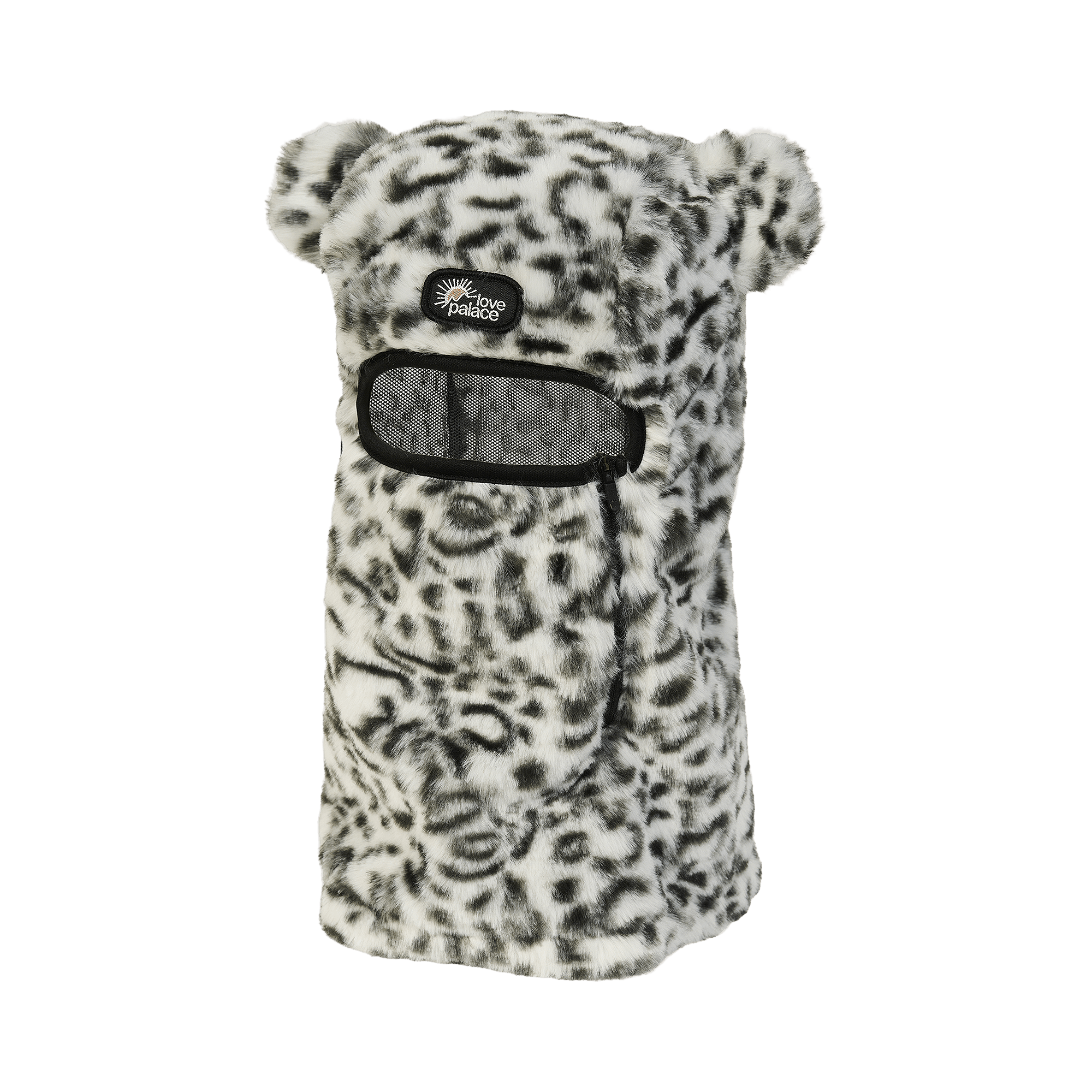 Palace Furry Ears Balaclava 'Snow Leopard'
