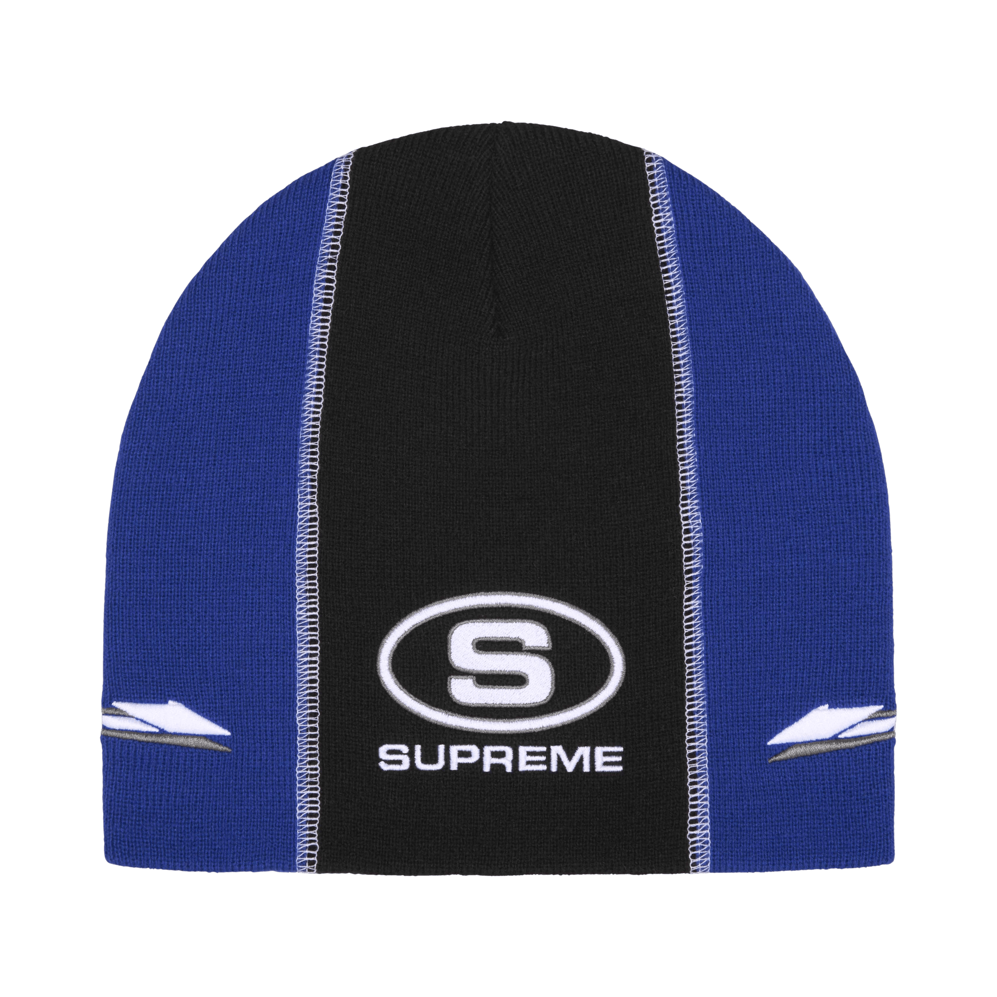 Supreme Racing Panel Beanie 'Navy'