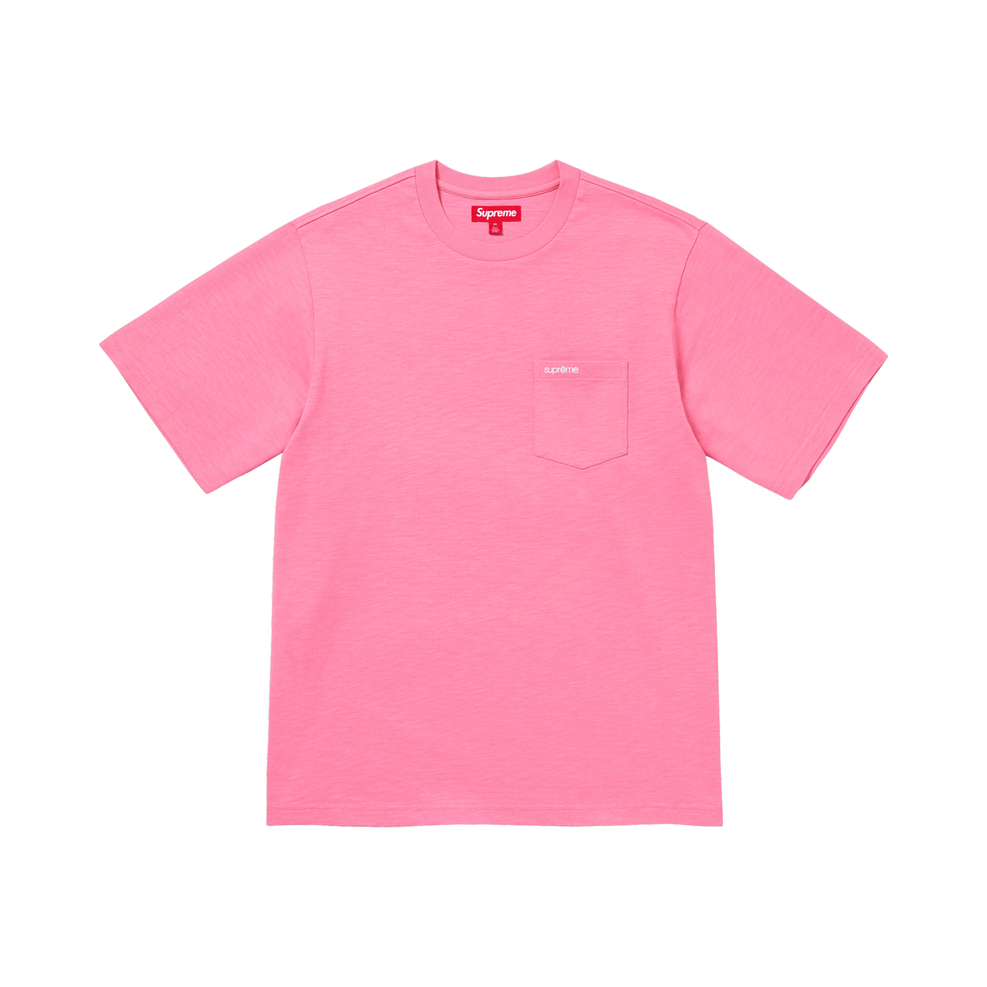 Supreme Short-Sleeve Pocket Tee 'Pink'