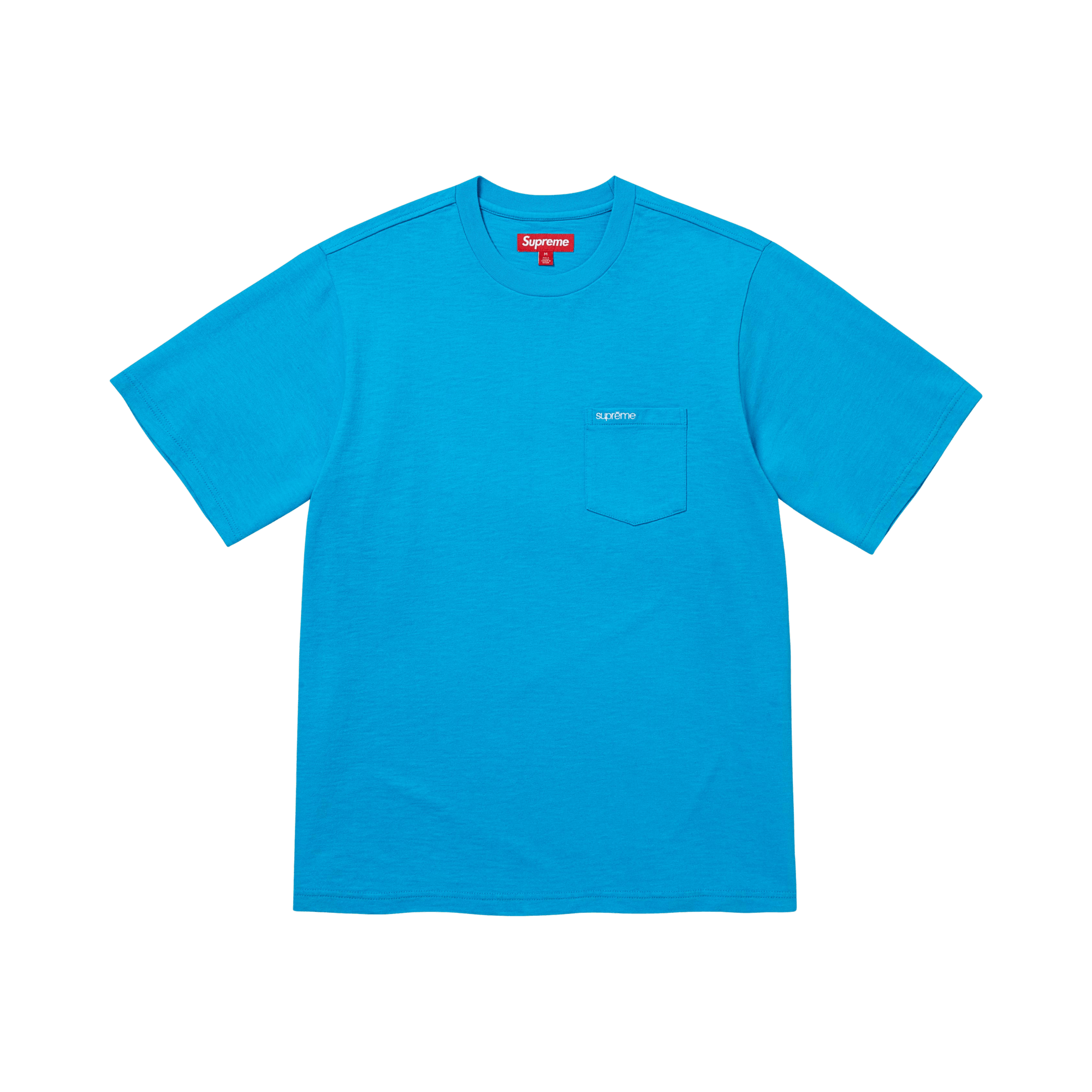 Supreme Short-Sleeve Pocket Tee 'Bright Blue'