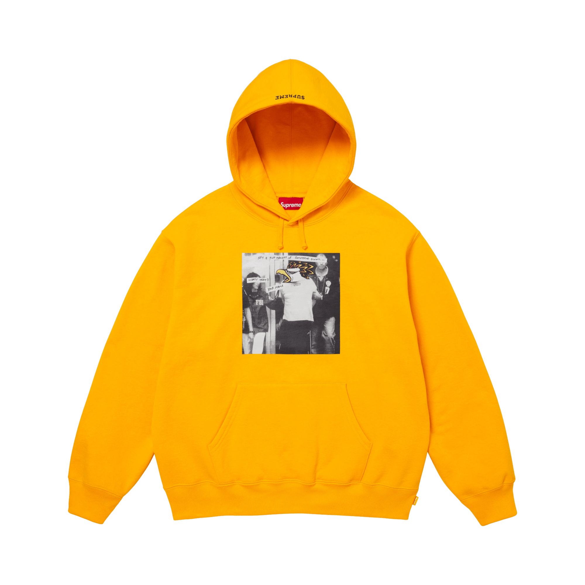 Supreme x Antihero Hooded Sweatshirt 'Bright Gold'