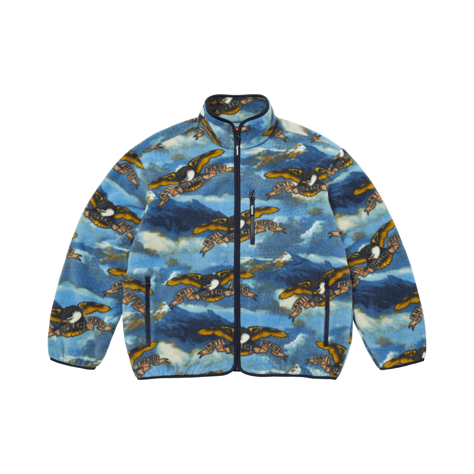 Supreme x Antihero Fleece Jacket 'Multicolor'