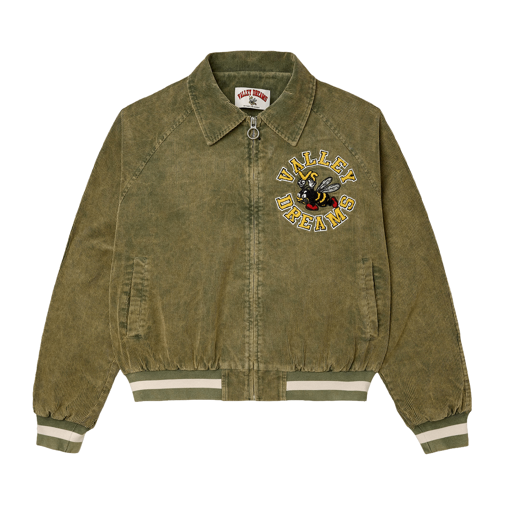 Vale Forever Angry Bee Jacket 'Olive'