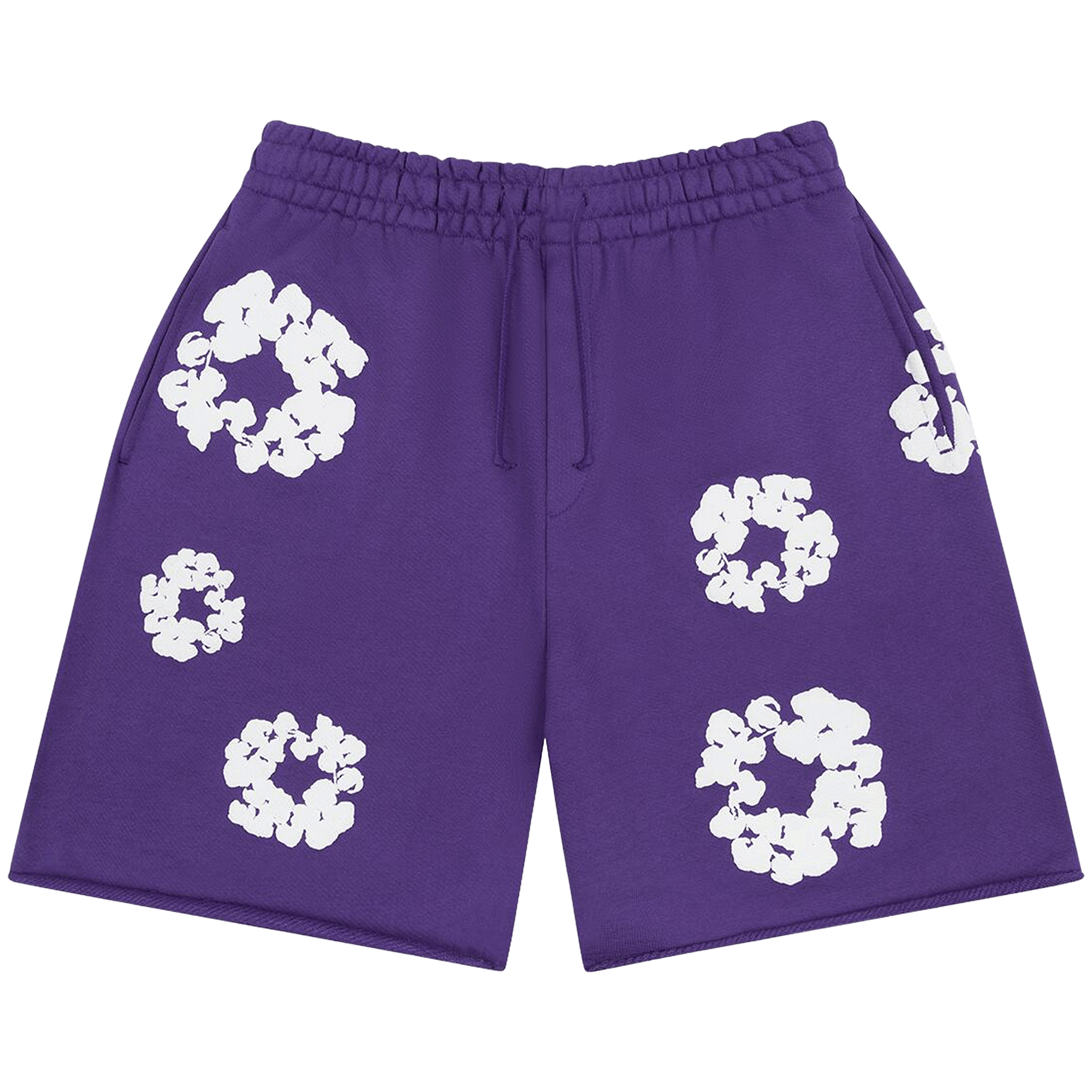 Denim Tears Cotton Wreath Sweatshorts 'Purple'