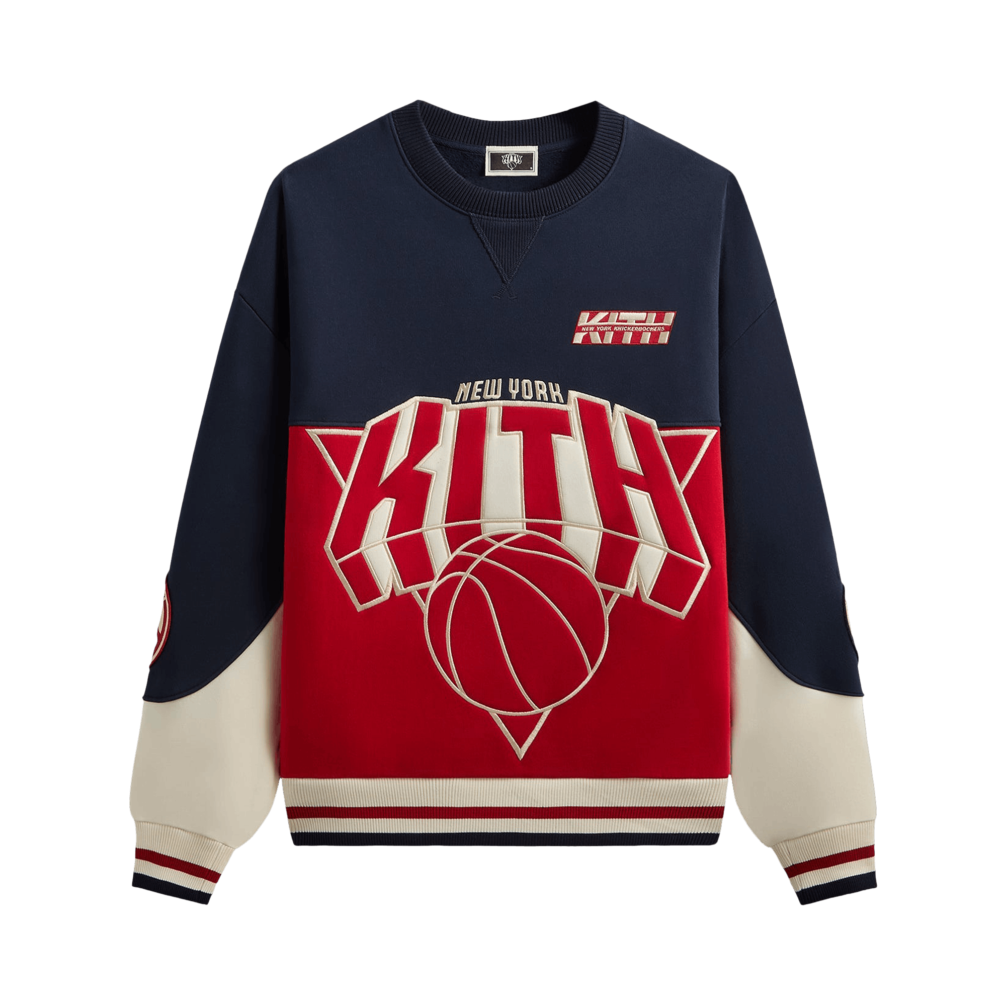 Kith For The New York Knicks Multicolor Vintage Crewneck 'Nocturnal'