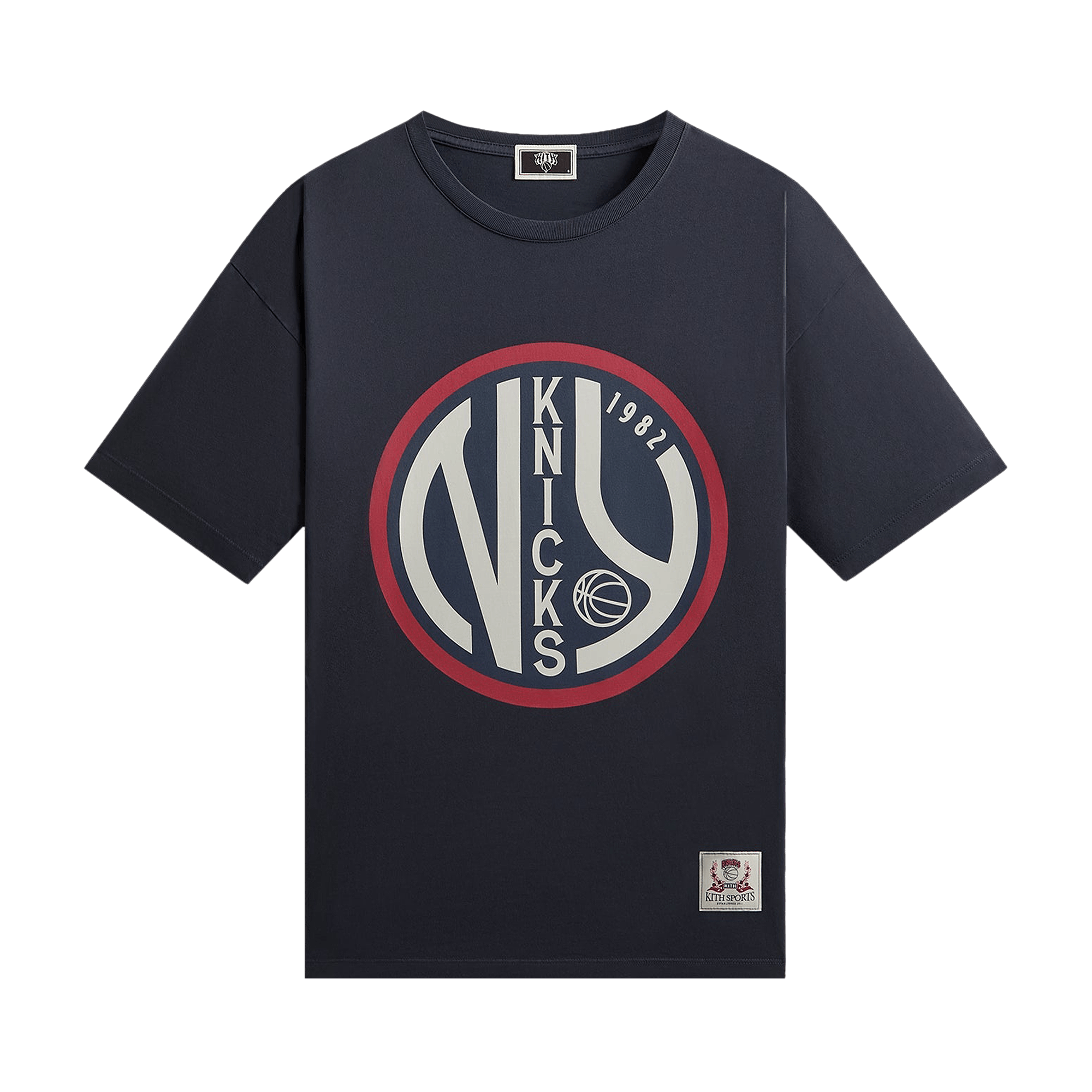 Kith For The New York Knicks Ny Vintage Jones Tee 'Nocturnal'