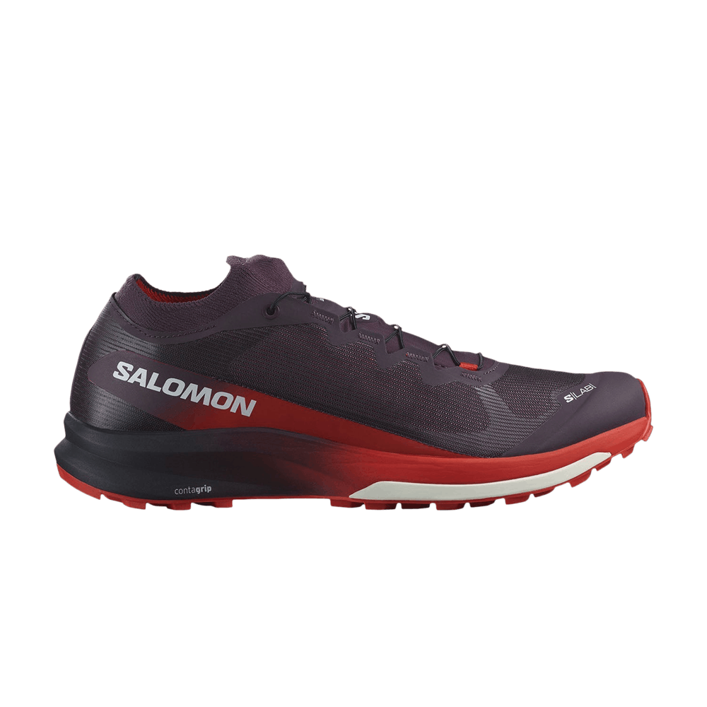 Salomon X Ultra 3 v2 'Plum Fiery Red White'