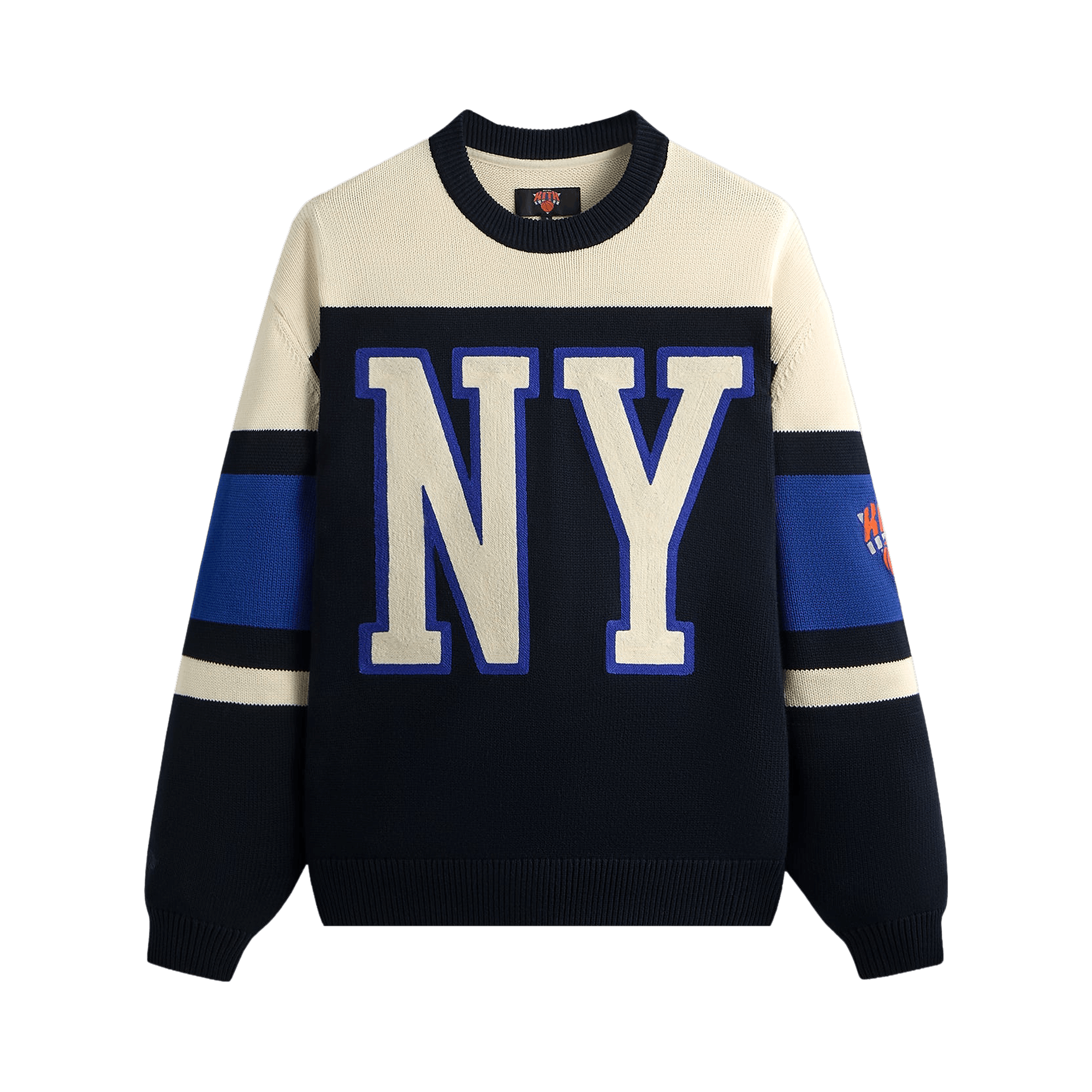 Kith For The New York Knicks Ny Crewneck Sweater 'Nocturnal'