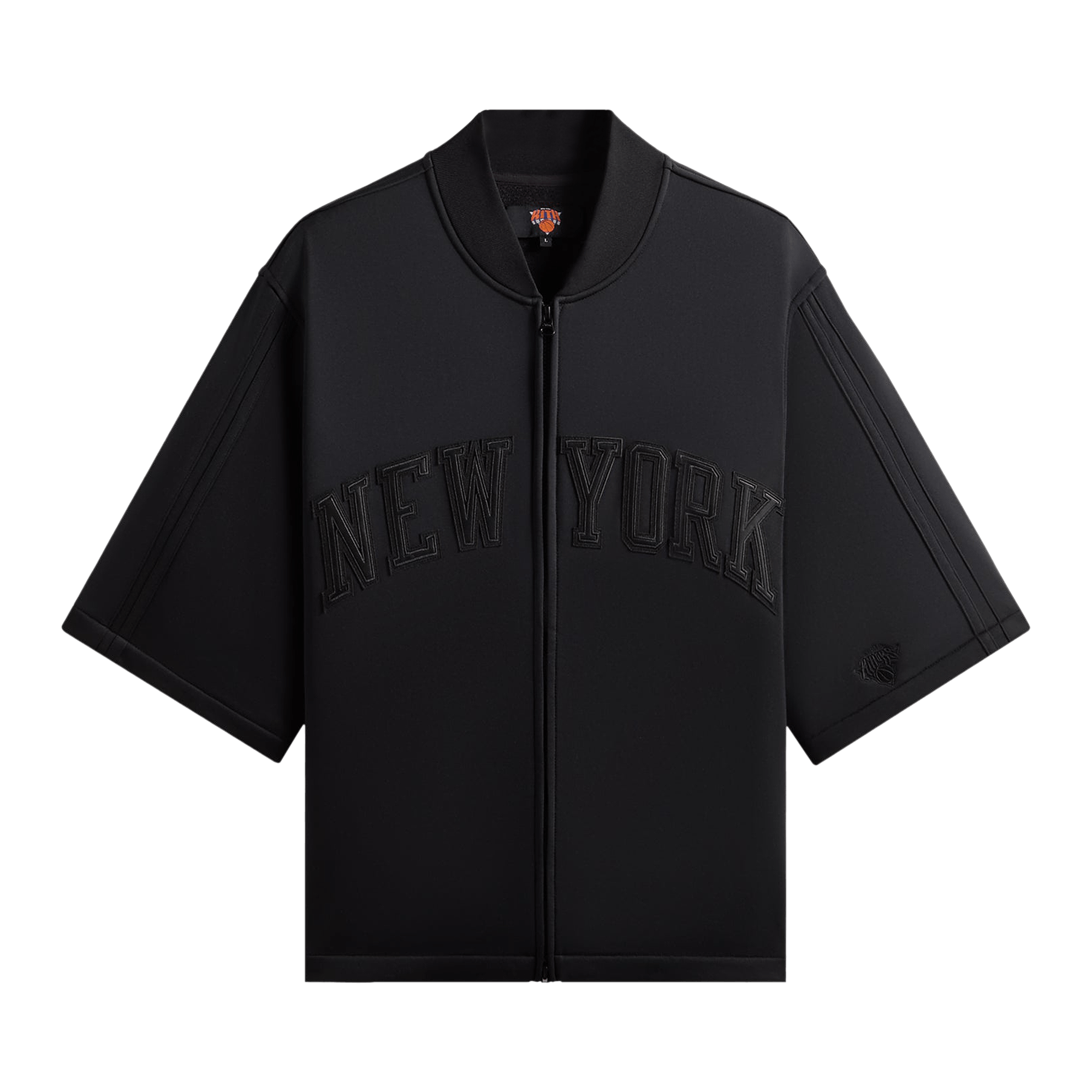Kith For The New York Knicks Tricot Full Zip Sweater 'Black'