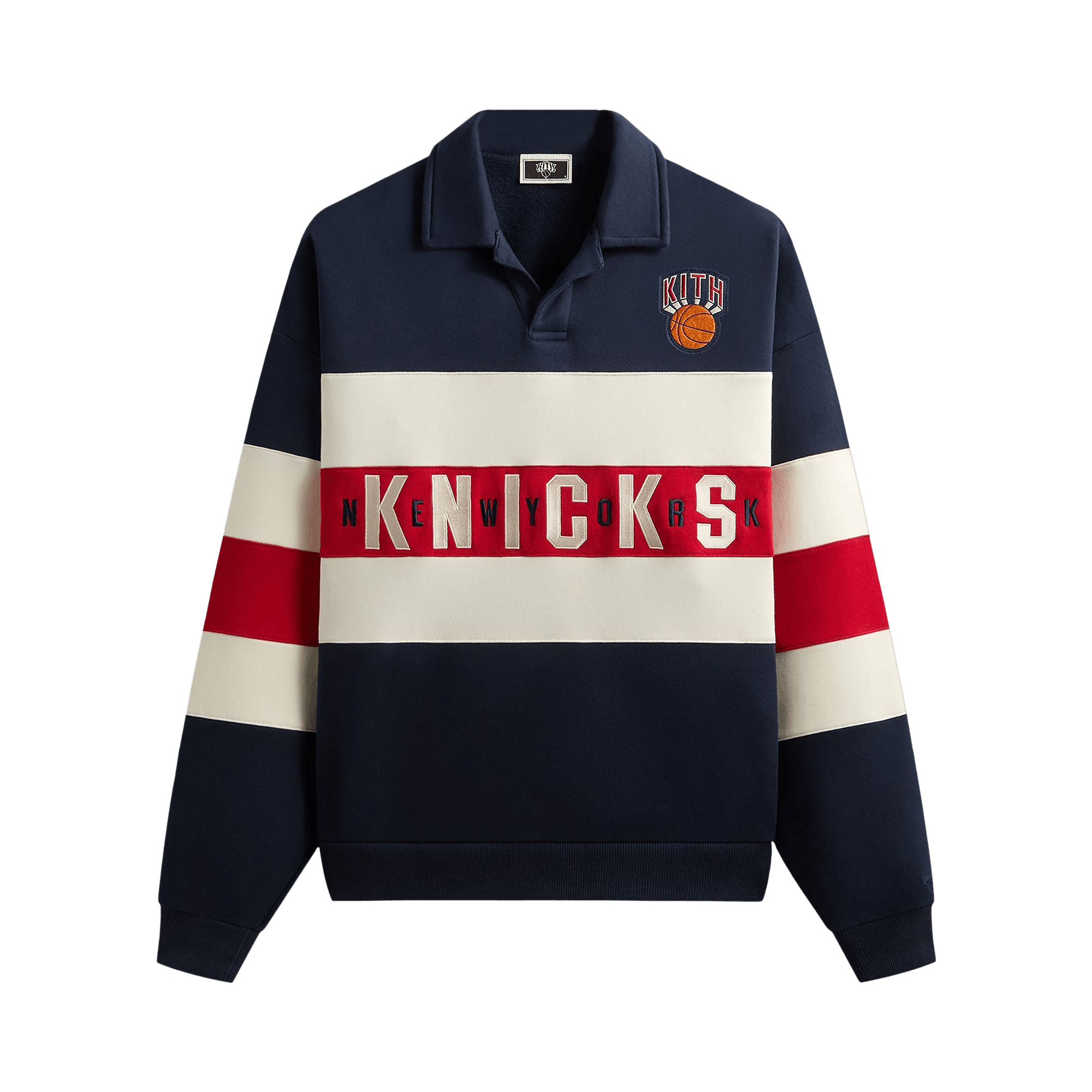 Kith For The New York Knicks Classic Nelson Rugby 'Nocturnal'