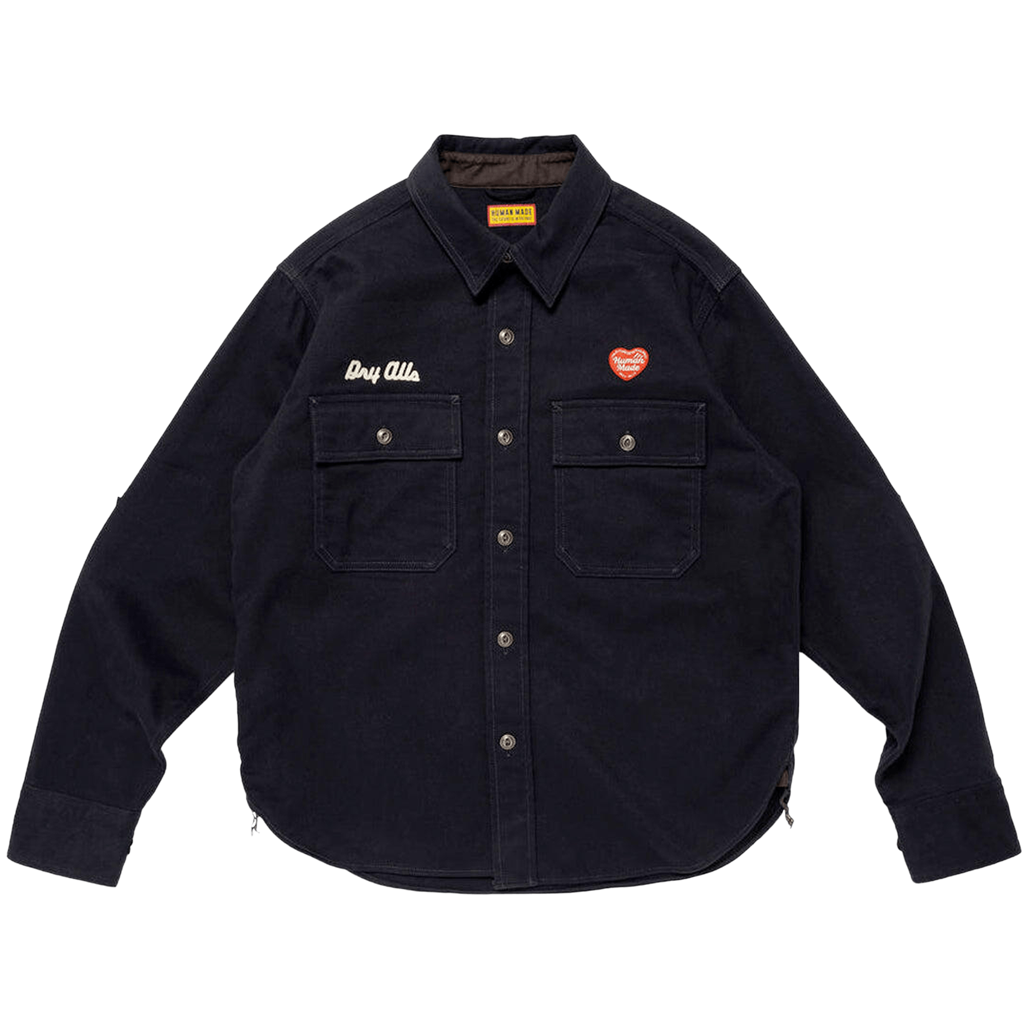Human Made Work Shirt 'Navy'