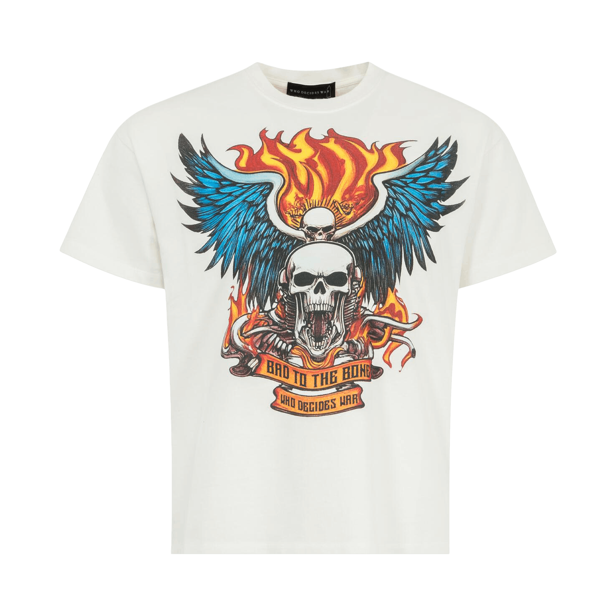 Who Decides War Bad To Bone Jersey Tee 'Cloud'