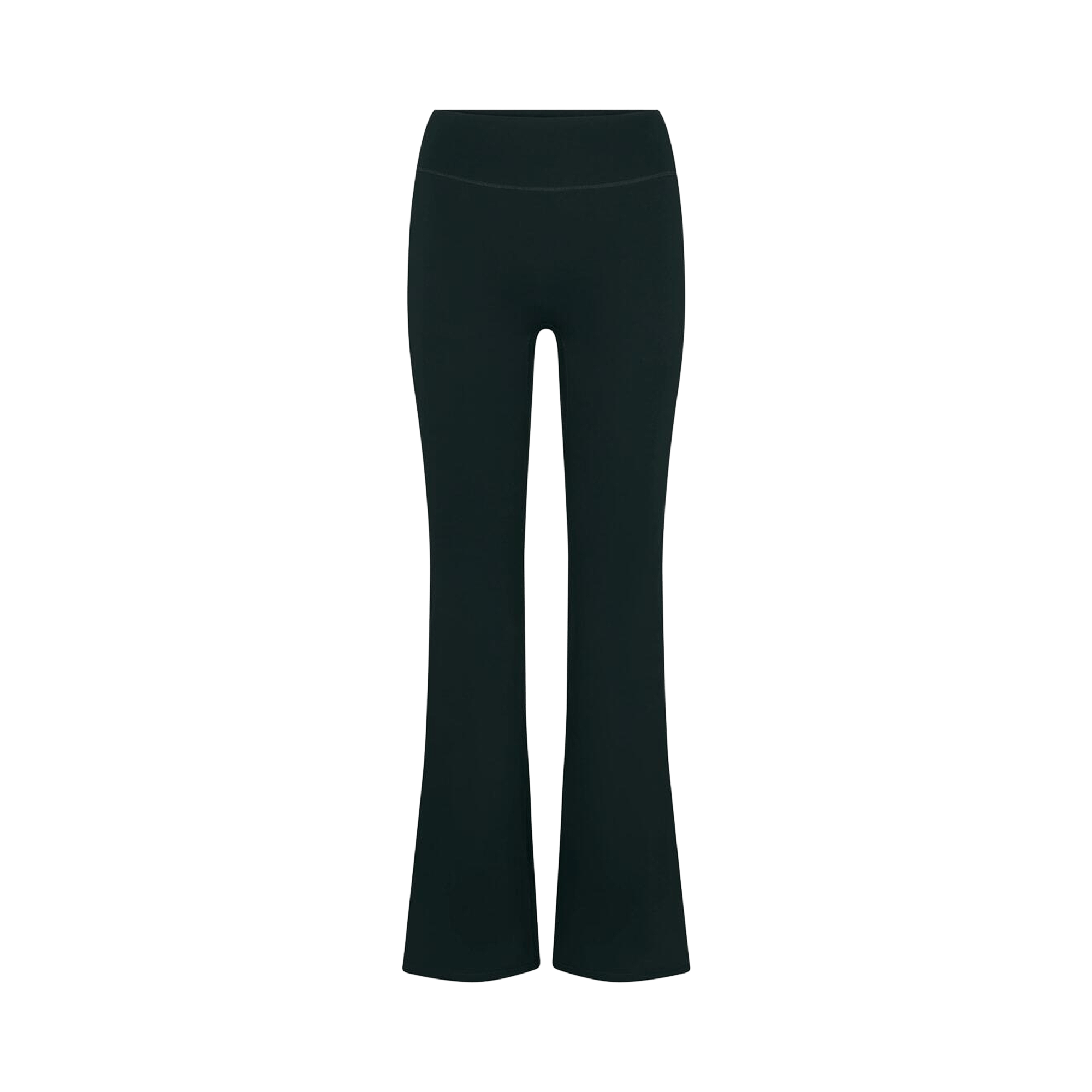 NikeSKIMS Matte High-Waisted Slim Flared Leggings 'Dark Teal/Dark Teal'