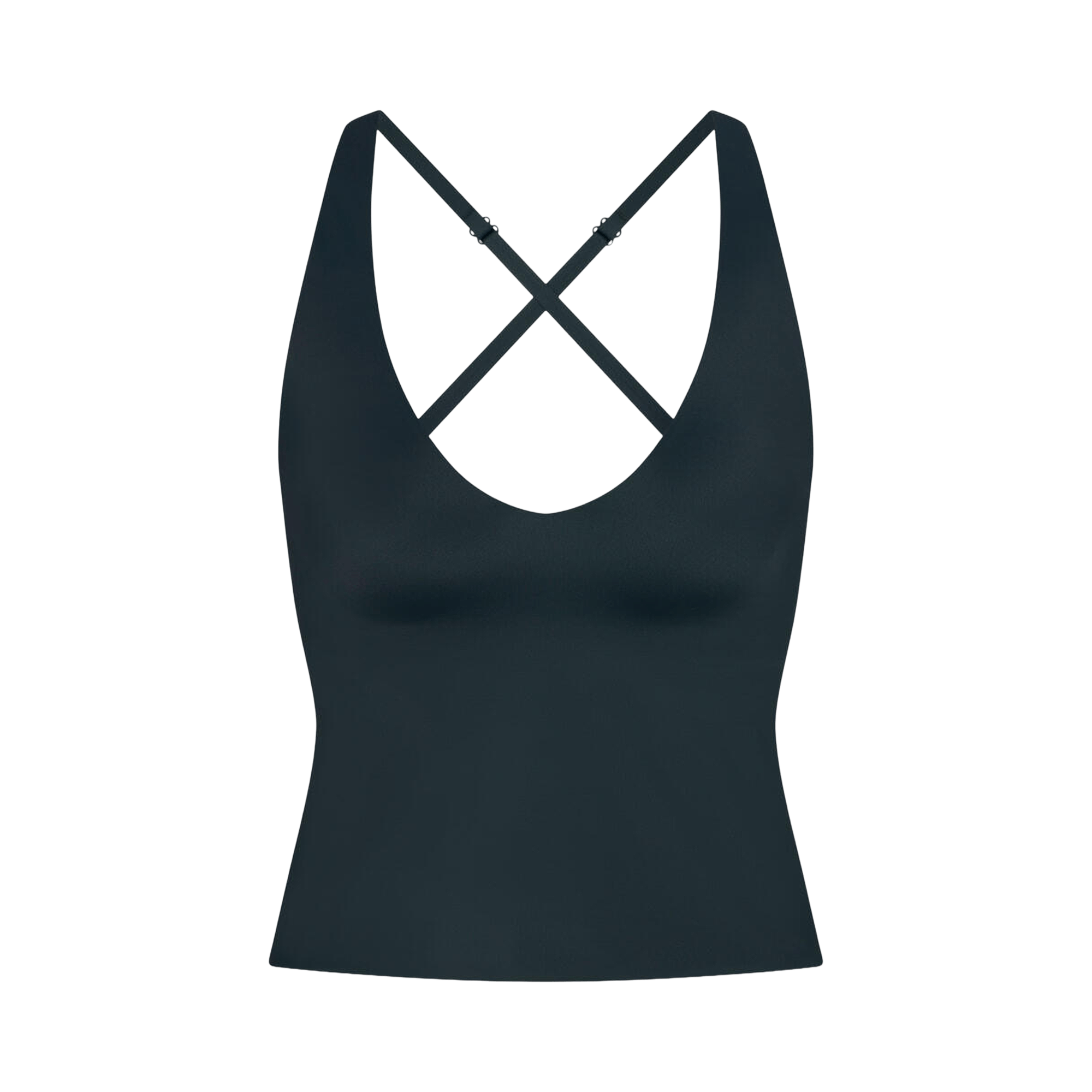 NikeSKIMS Shine V-Neck Tank Top 'Dark Teal/Dark Teal'