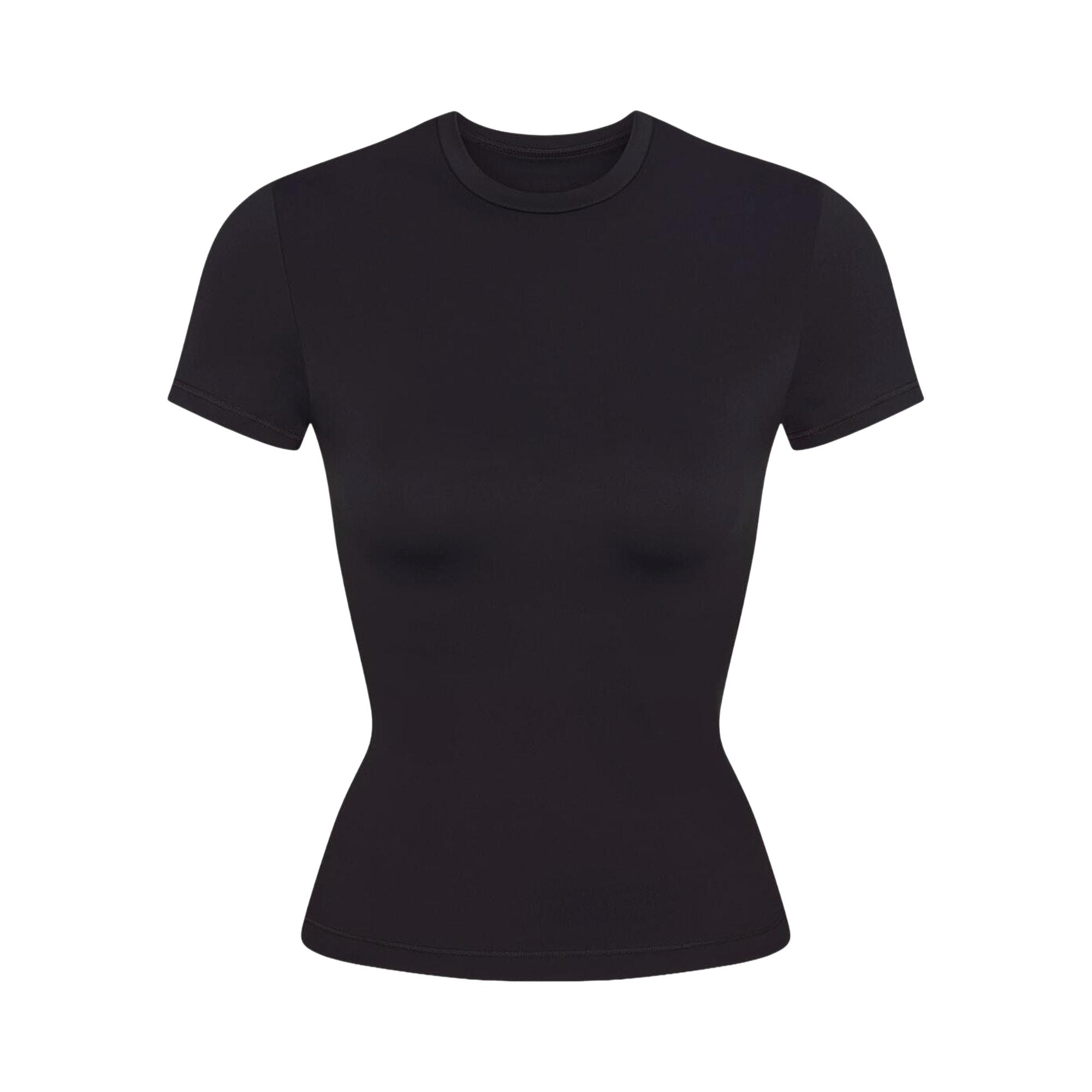 NikeSKIMS Matte Padded Baby T-Shirt 'Obsidian/Obsidian'
