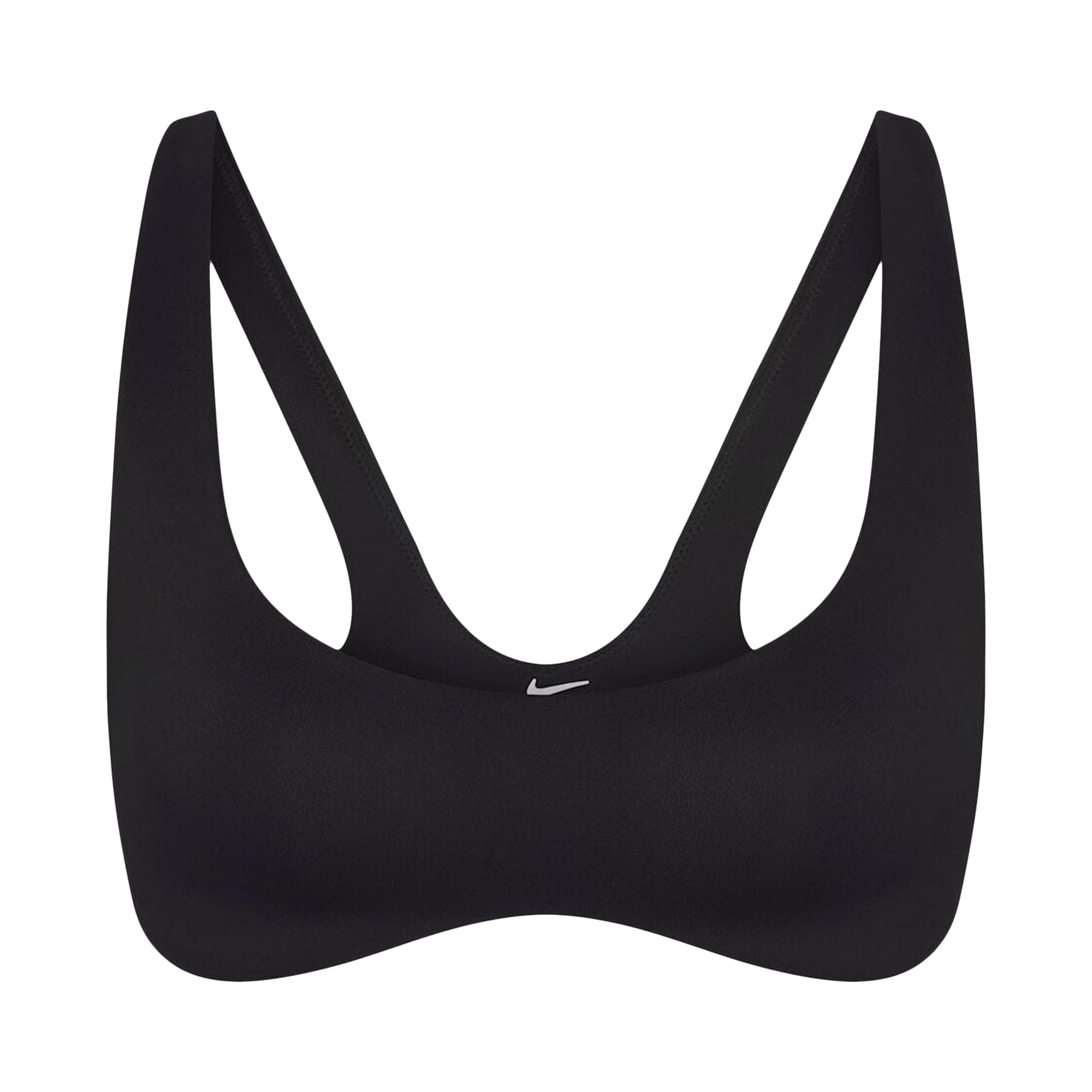 NikeSKIMS Matte Shaping Scoop Bra 'Obsidian/Obsidian'