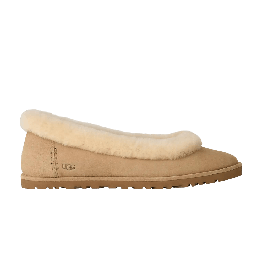 UGG Wmns Zora Ballet Flat 'Sand'