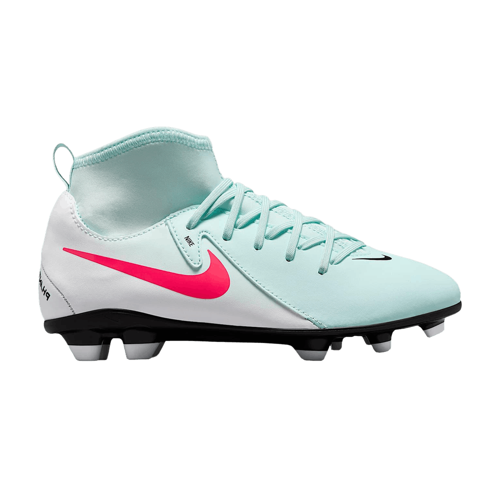Nike Jr. Phantom Luna 2 Club GS 'Mint/Off Noir/Atomic Red'