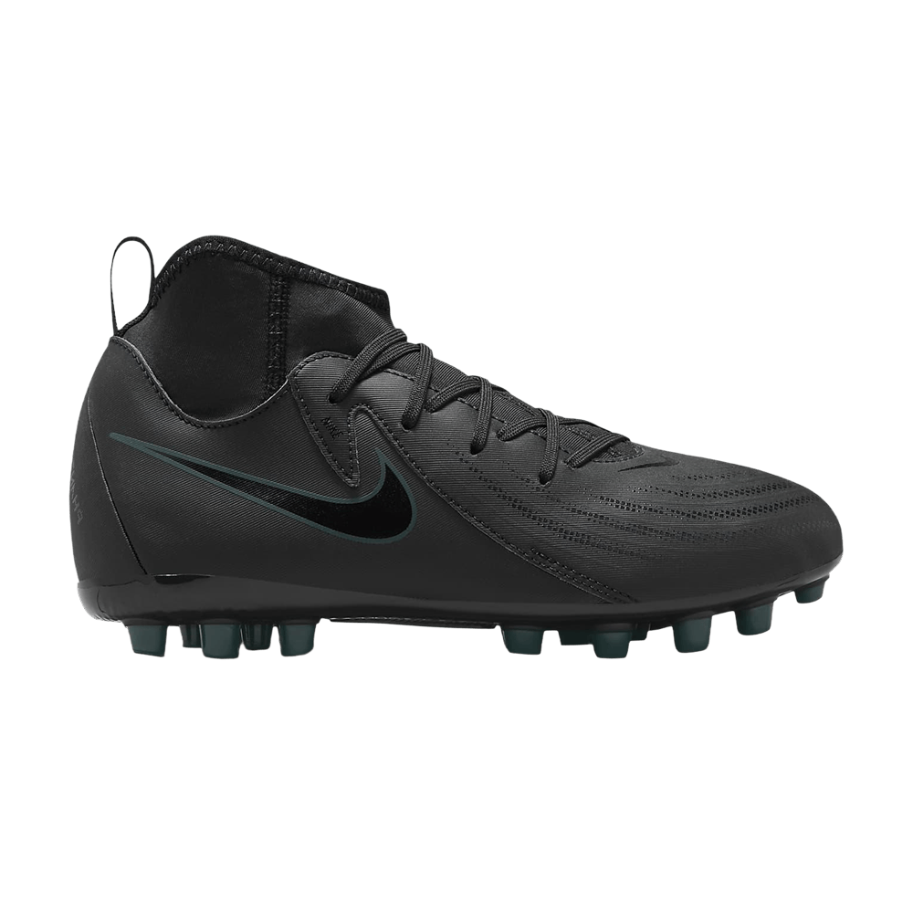 Nike Jr. Phantom Luna 2 Academy GS 'Black/Deep Jungle/Black'