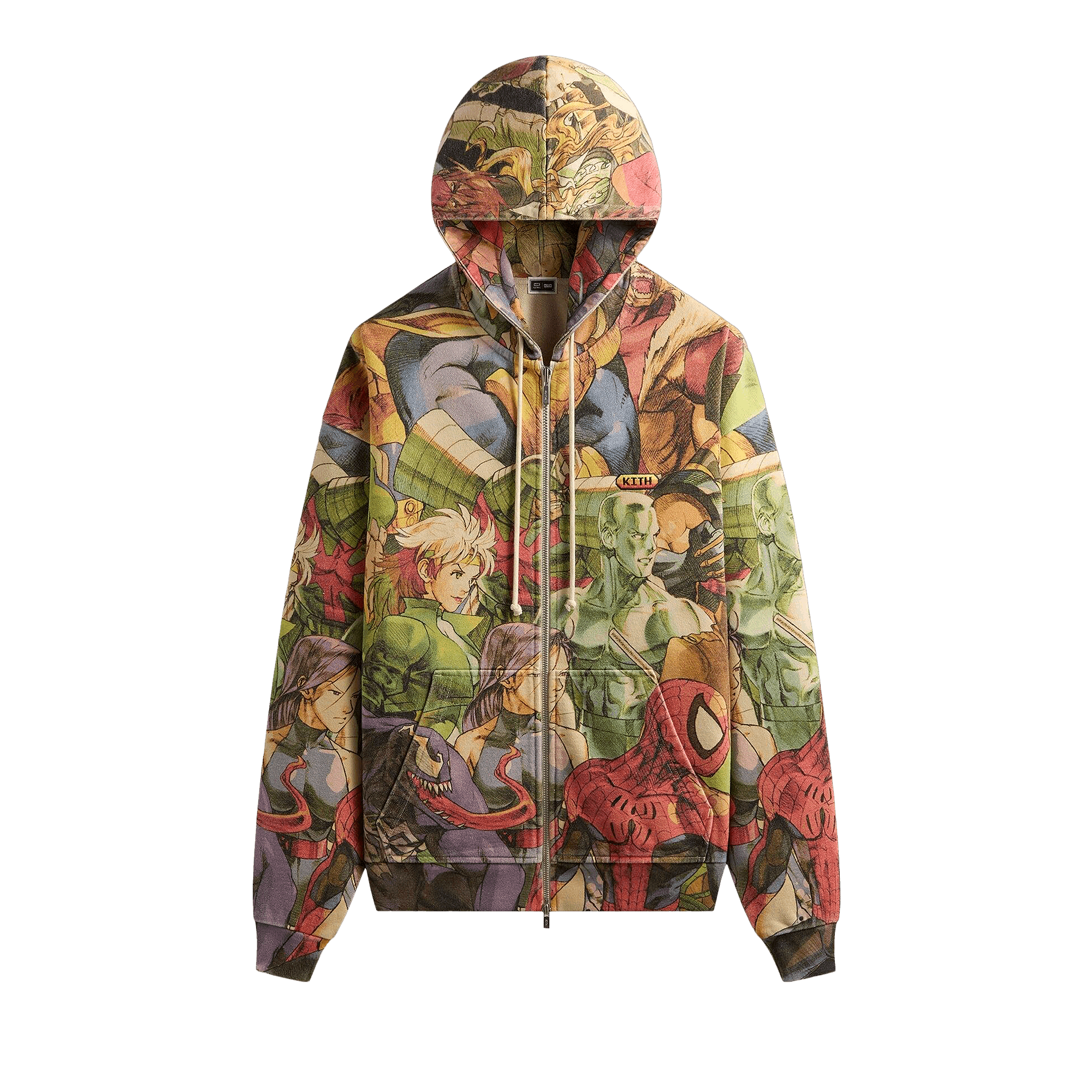 Kith x Marvel vs. Capcom New Age Of Heroes Nelson Full Zip Hoodie 'Veil'