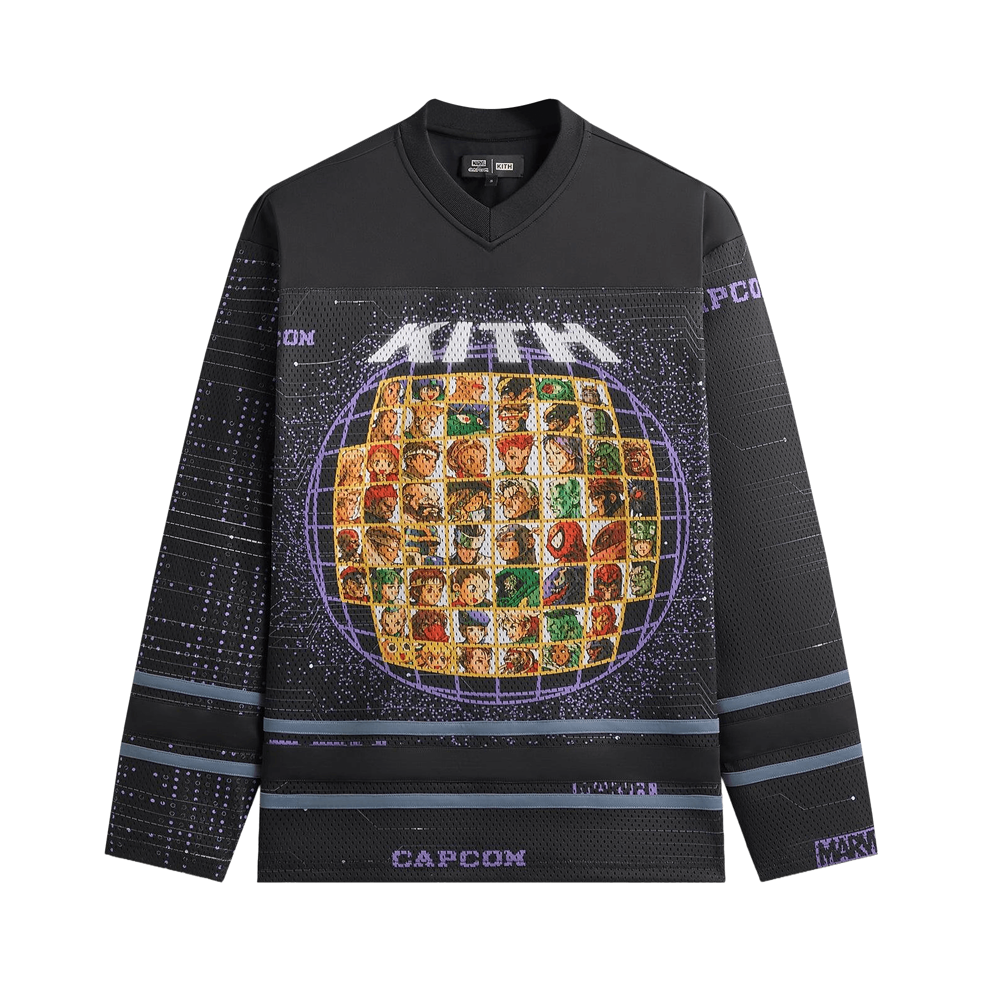 Kith x Marvel vs. Capcom Character Select Malik Jersey 'Black'
