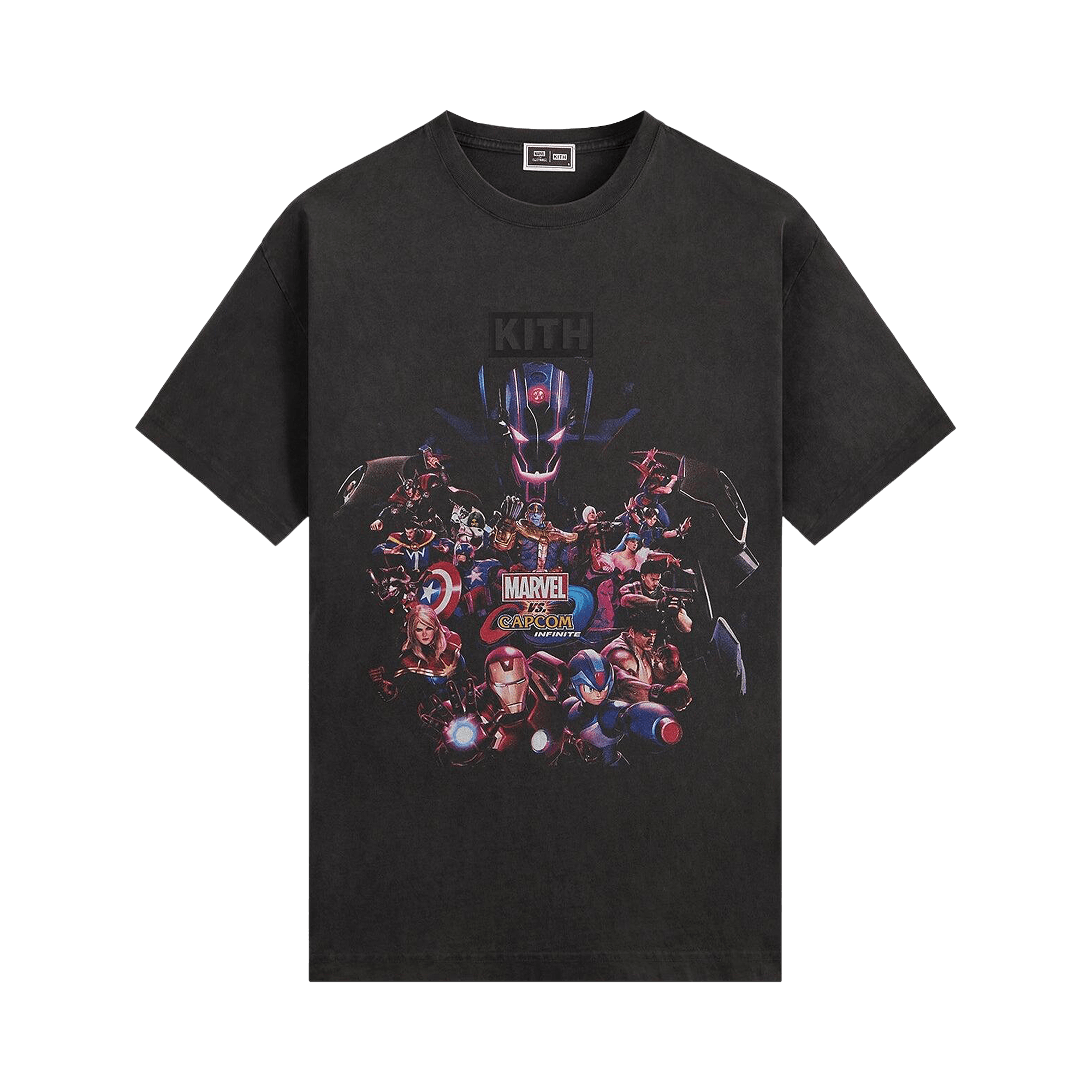 Kith x Marvel Vs. Capcom Infinite Vintage Tee 'Black'