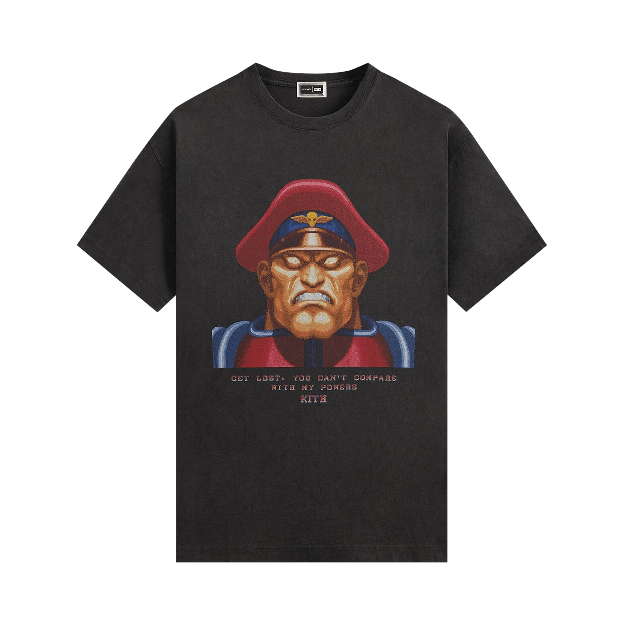 Kith x Capcom M. Bison Vintage Tee 'Black'