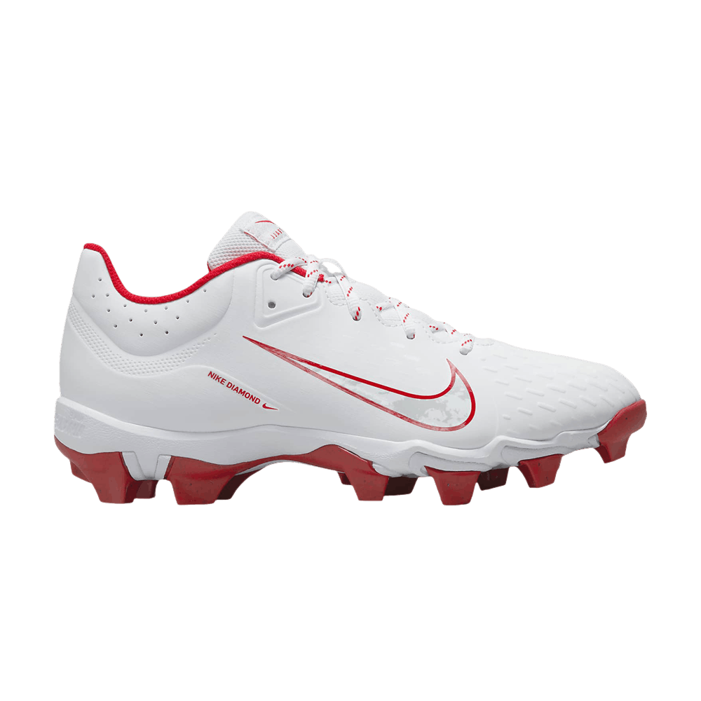 Nike Wmns Hyperdiamond 4 Keystone 'White/Pure Platinum/University Red'