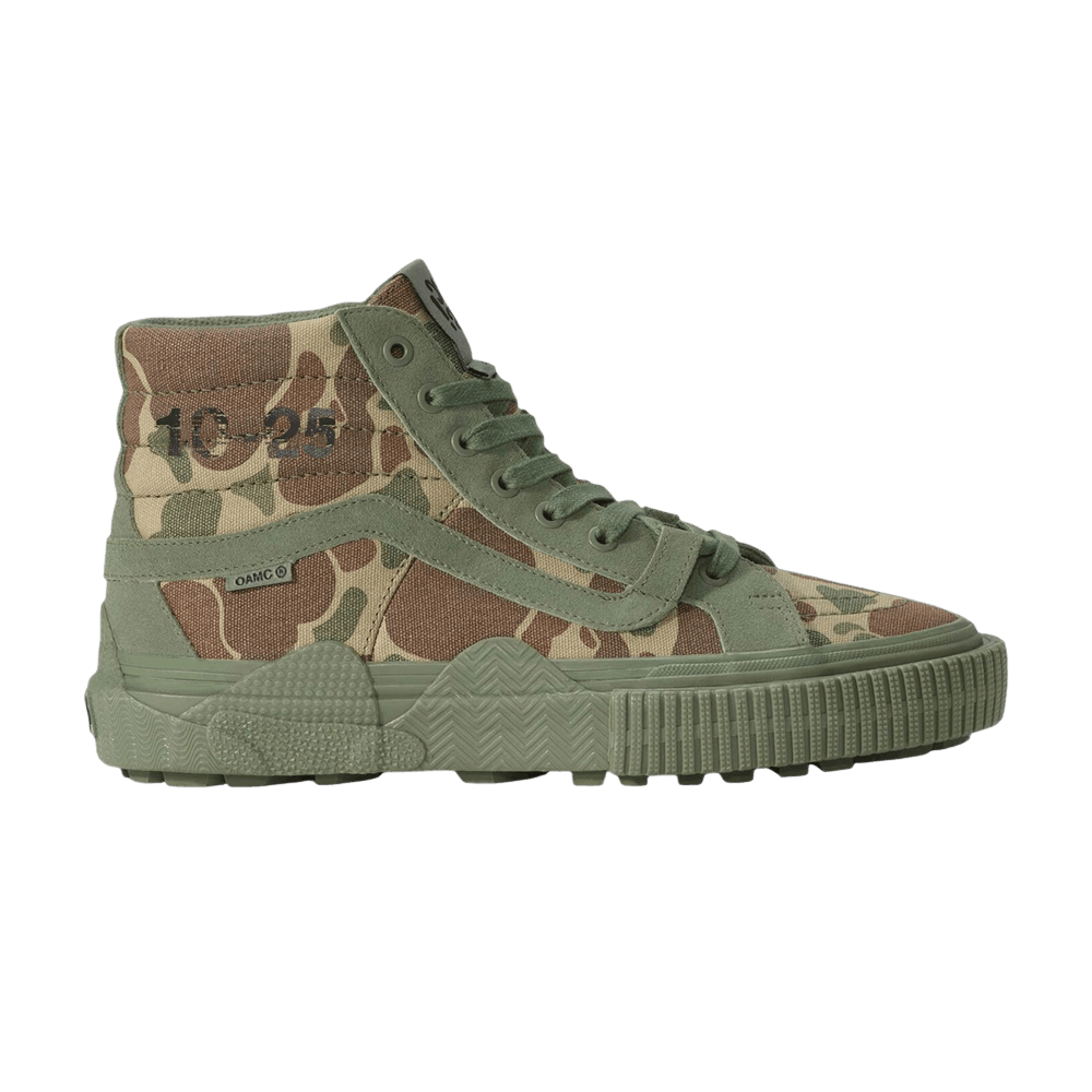 OAMC x WTAPS x Vans Sk8 Hi 'Duck Camo'