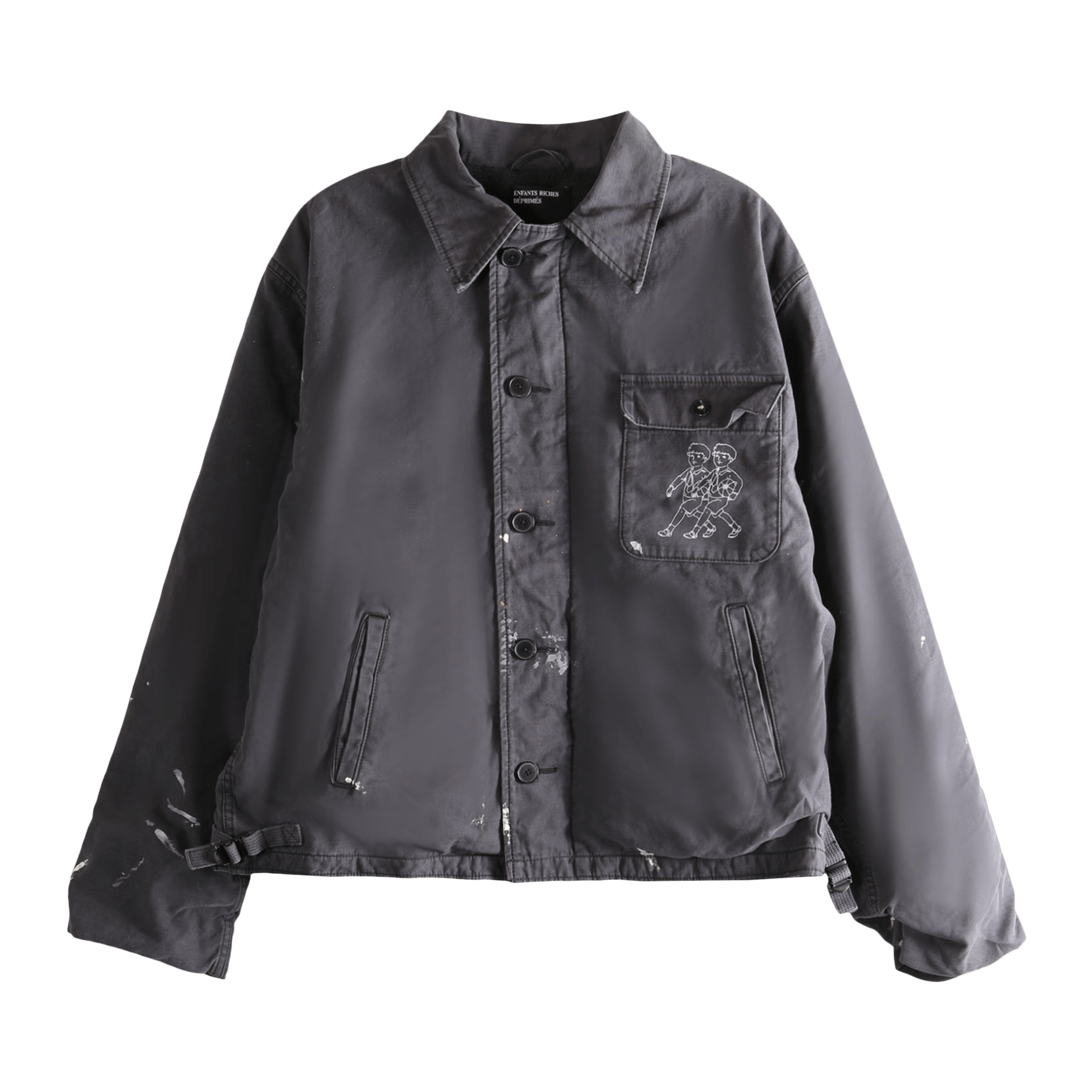 Enfants Riches Déprimés Study For A Portrait N35 Jacket 'Faded Black'