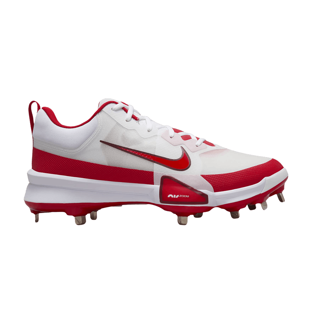 Nike Force Zoom Trout 9 Pro 'White/Team Red/University Red'